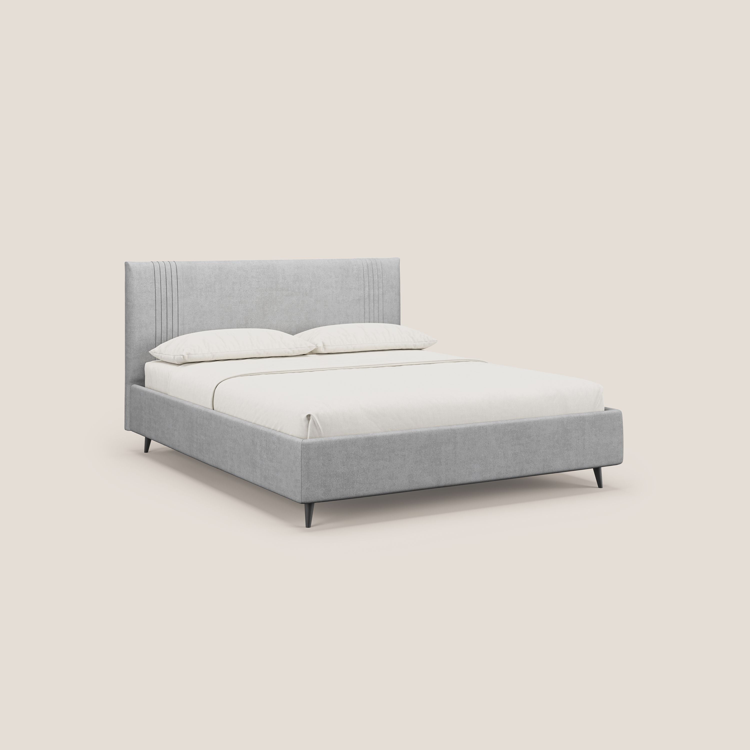 Yvonne letto contenitore in morbido tessuto impermeabile T02 grigio chiaro - divitt.sbs