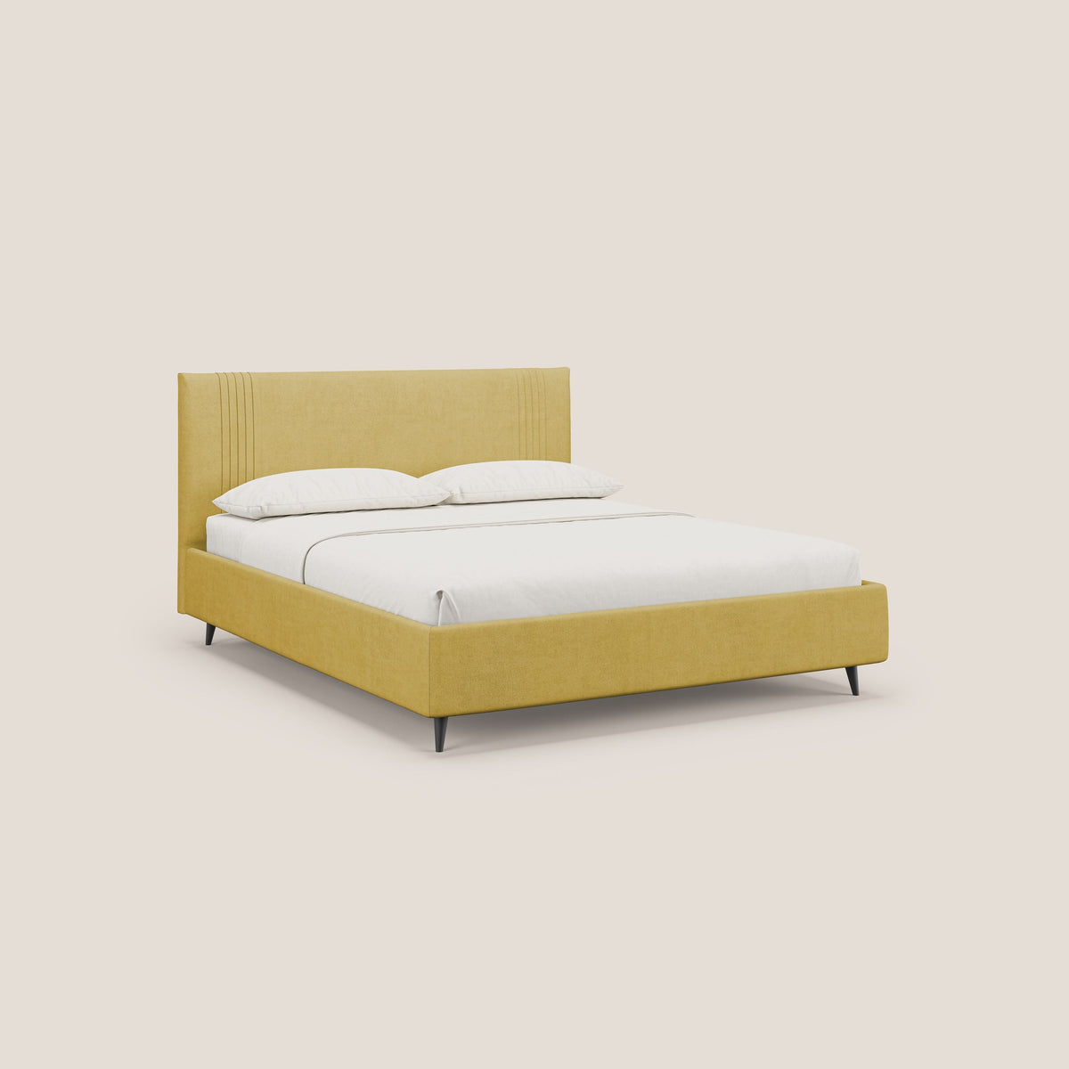 Yvonne letto contenitore in morbido tessuto impermeabile T02 giallo - divitt.sbs