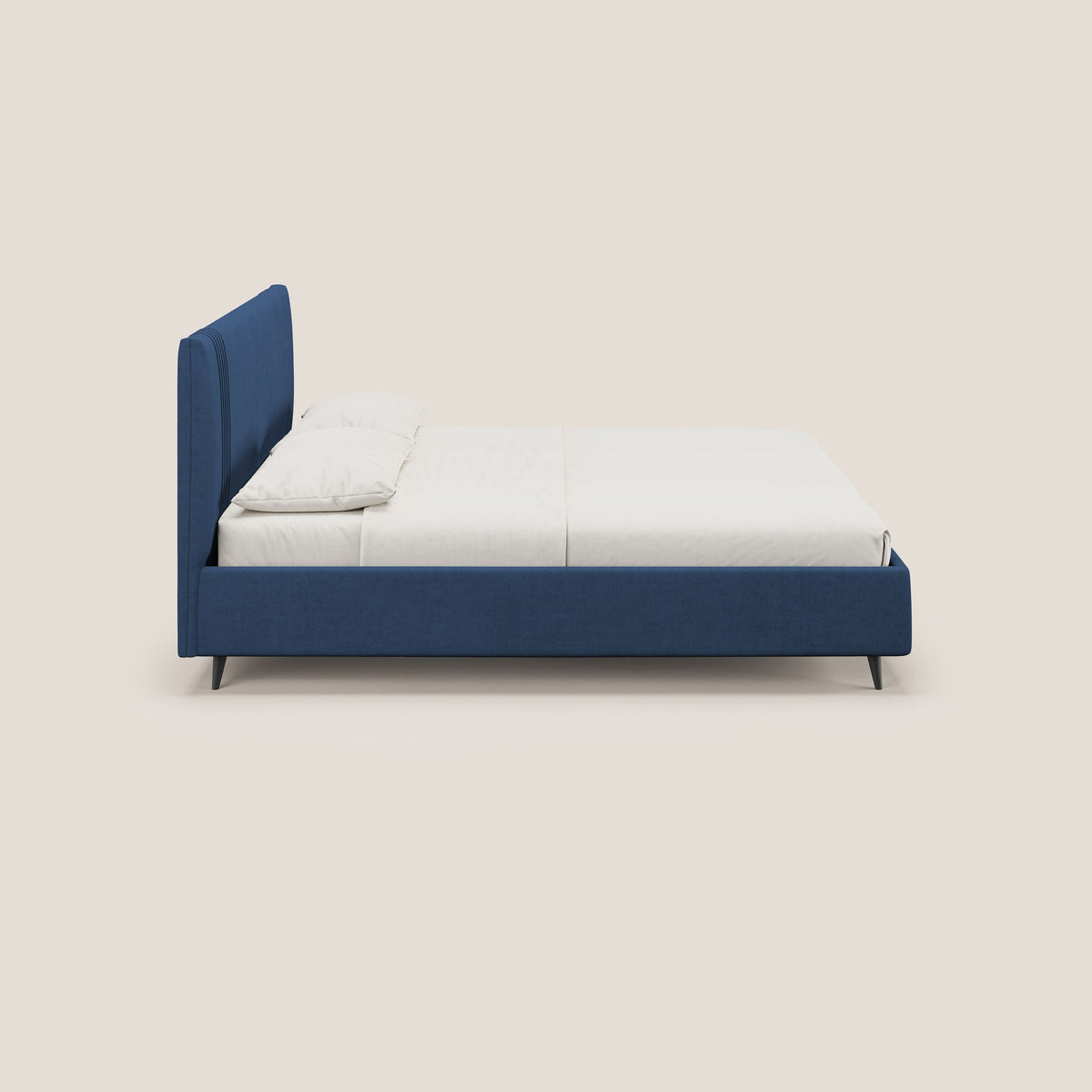 Yvonne letto contenitore in morbido tessuto impermeabile T02 blu - divitt.sbs