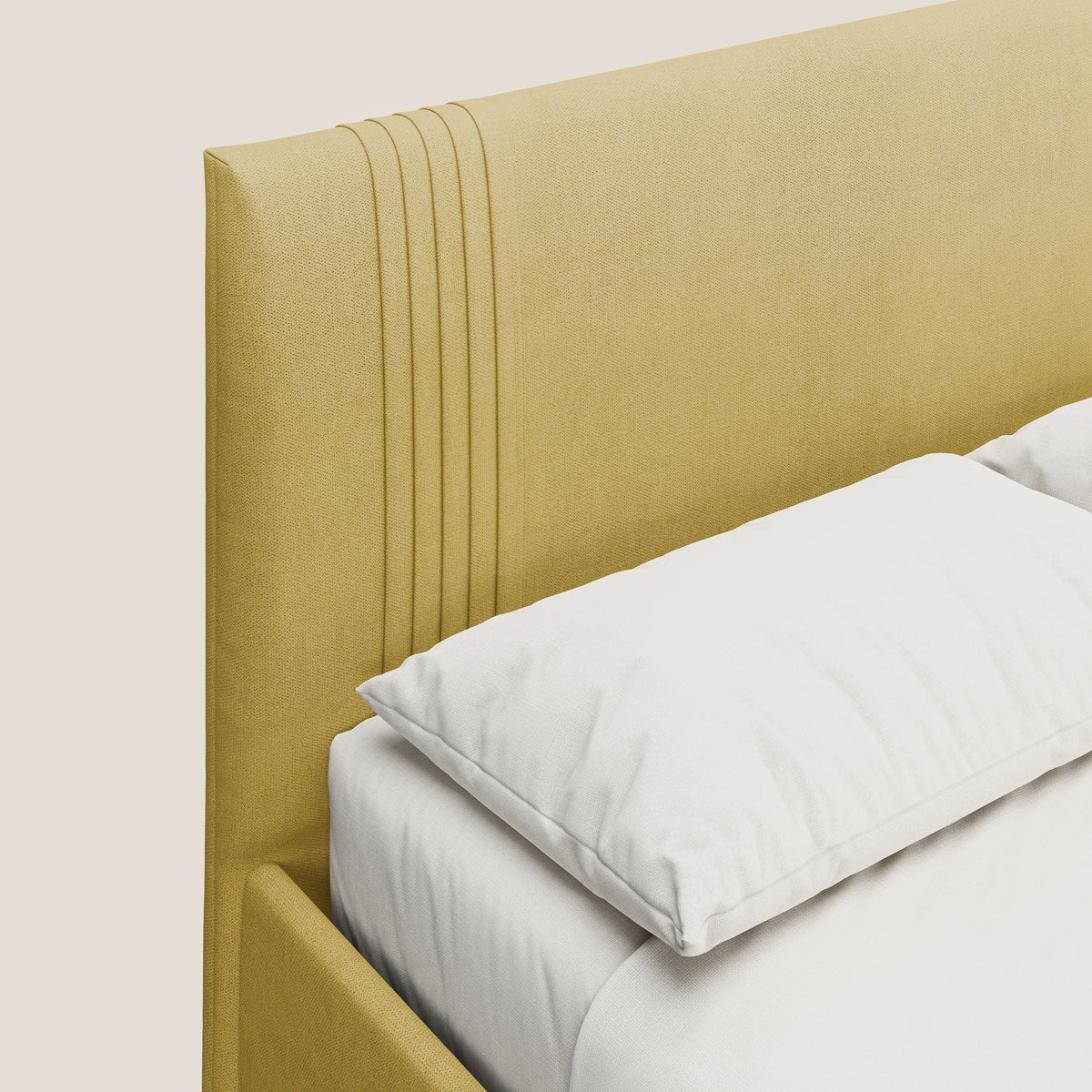 Yvonne letto contenitore in morbido tessuto impermeabile T02 giallo - divitt.sbs