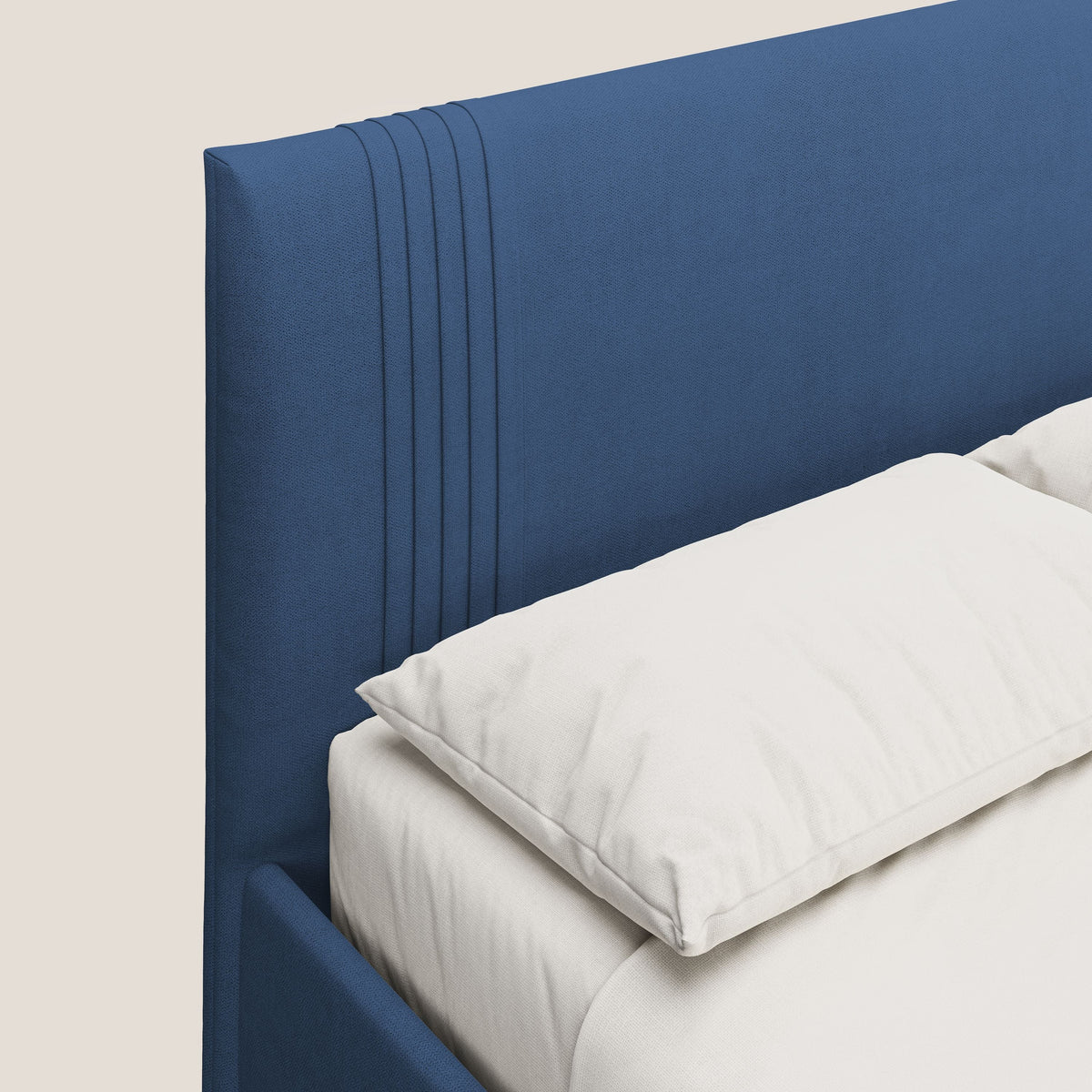 Yvonne letto contenitore in morbido tessuto impermeabile T02 blu - divitt.sbs