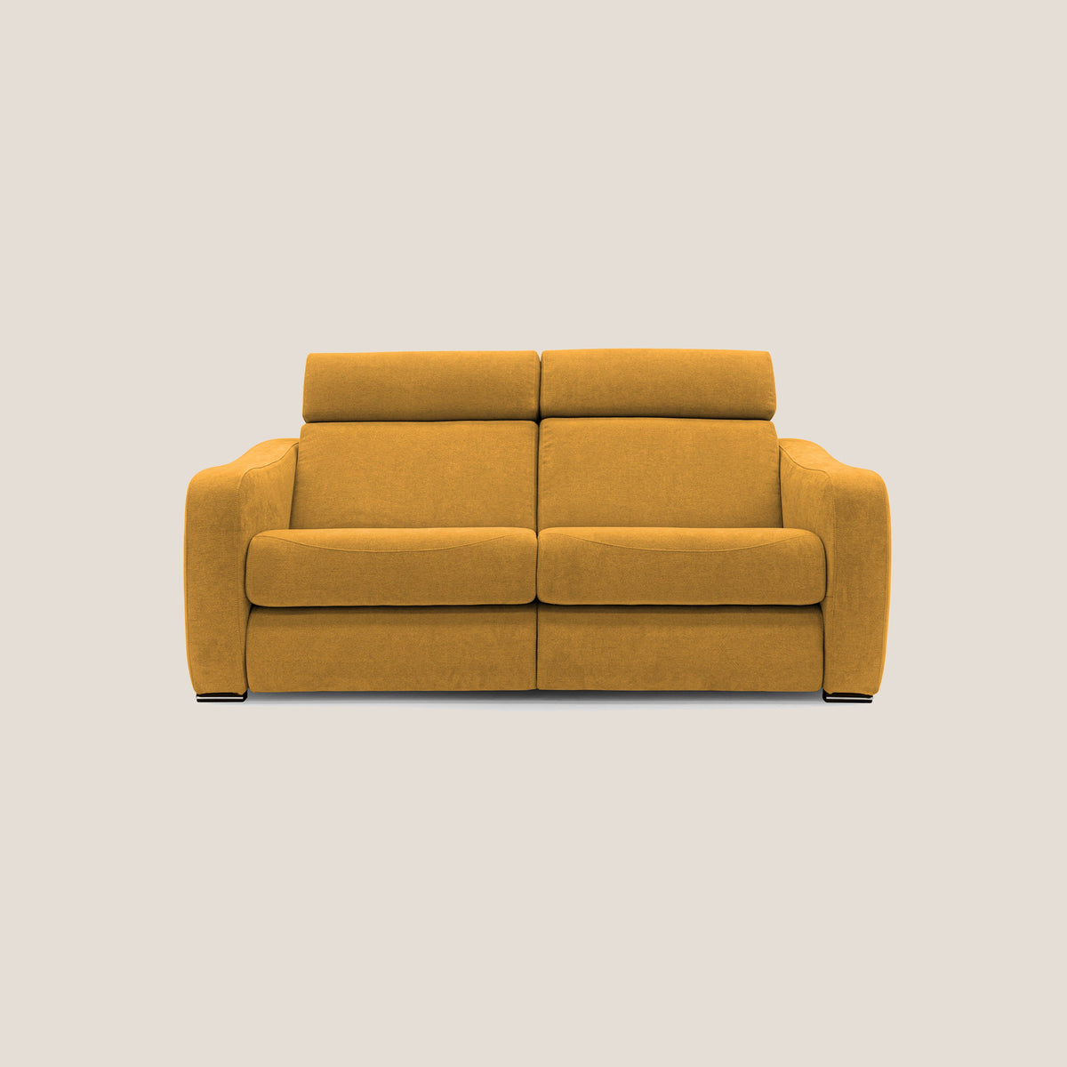 Gummy Divano con meccanismo relax elettrico giallo - divitt.sbs
