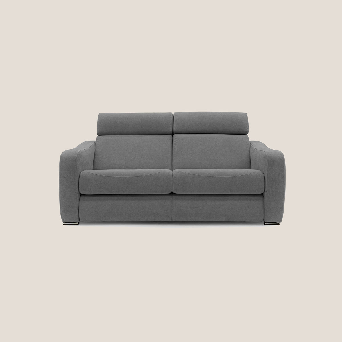 Gummy Divano con meccanismo relax elettrico grigio - divitt.sbs