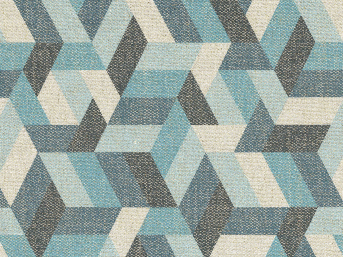Unreal cuscini a fantasia geometriche in tessuto idrorepellente disponibile in diverse colorazioni azzurro - divitt.sbs
