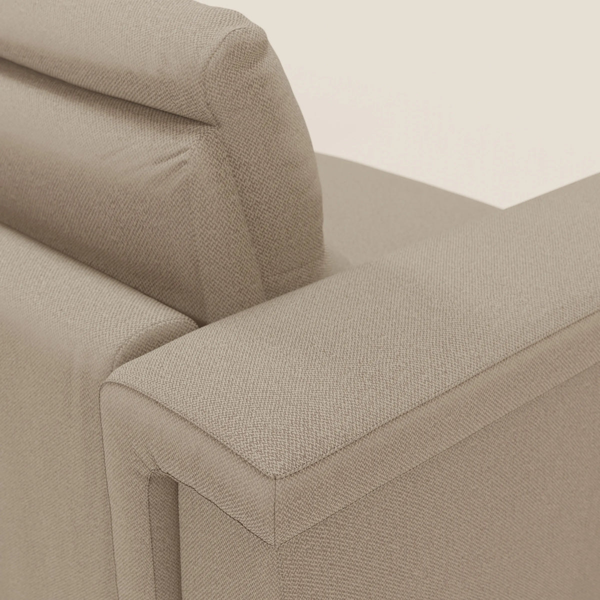 Magnolia divano letto angolare con Penisola Contenitore - Materasso H18 cm in tessuto smacchiabile T05 - divitt.sbs