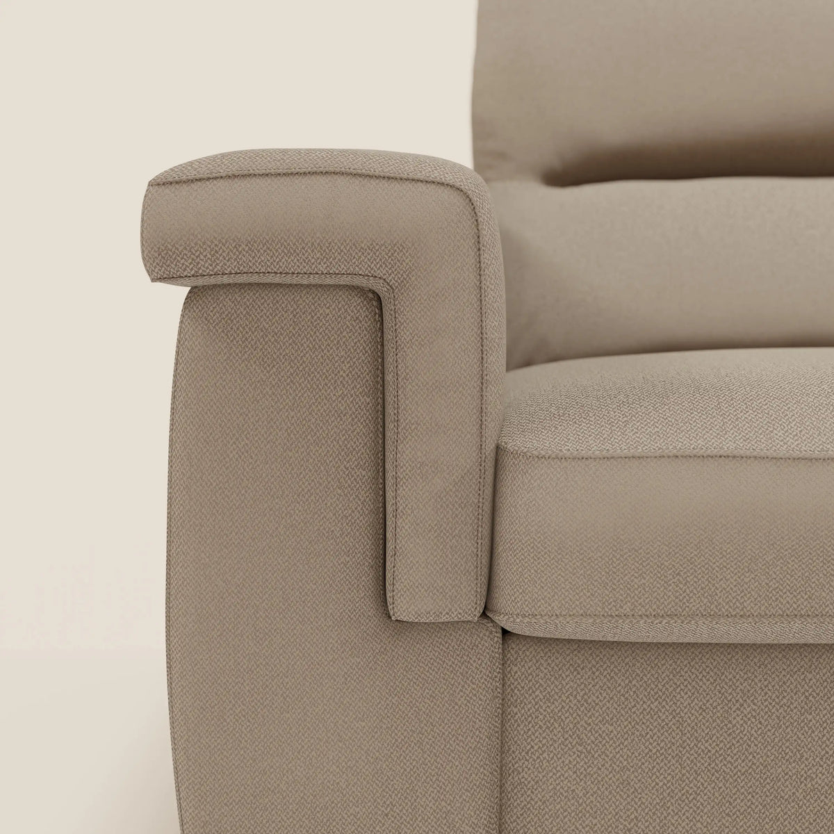 Magnolia divano letto angolare con Penisola Contenitore - Materasso H18 cm in tessuto smacchiabile T05 - divitt.sbs