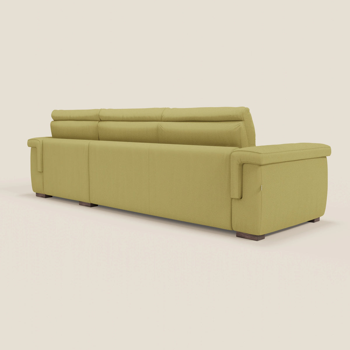 Magnolia divano letto angolare con Penisola Contenitore - Materasso H18 cm in tessuto smacchiabile T05 - divitt.sbs