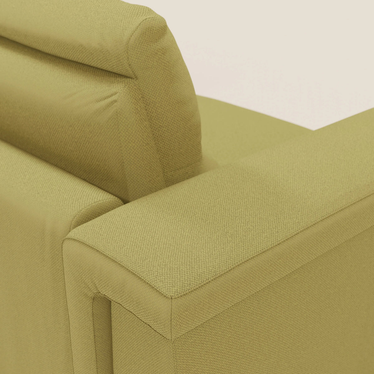 Magnolia divano letto angolare con Penisola Contenitore - Materasso H18 cm in tessuto smacchiabile T05 - divitt.sbs