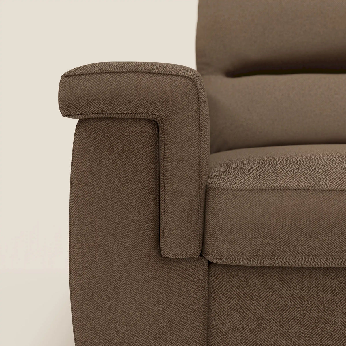 Magnolia divano letto angolare con Penisola Contenitore - Materasso H18 cm in tessuto smacchiabile T05 - divitt.sbs