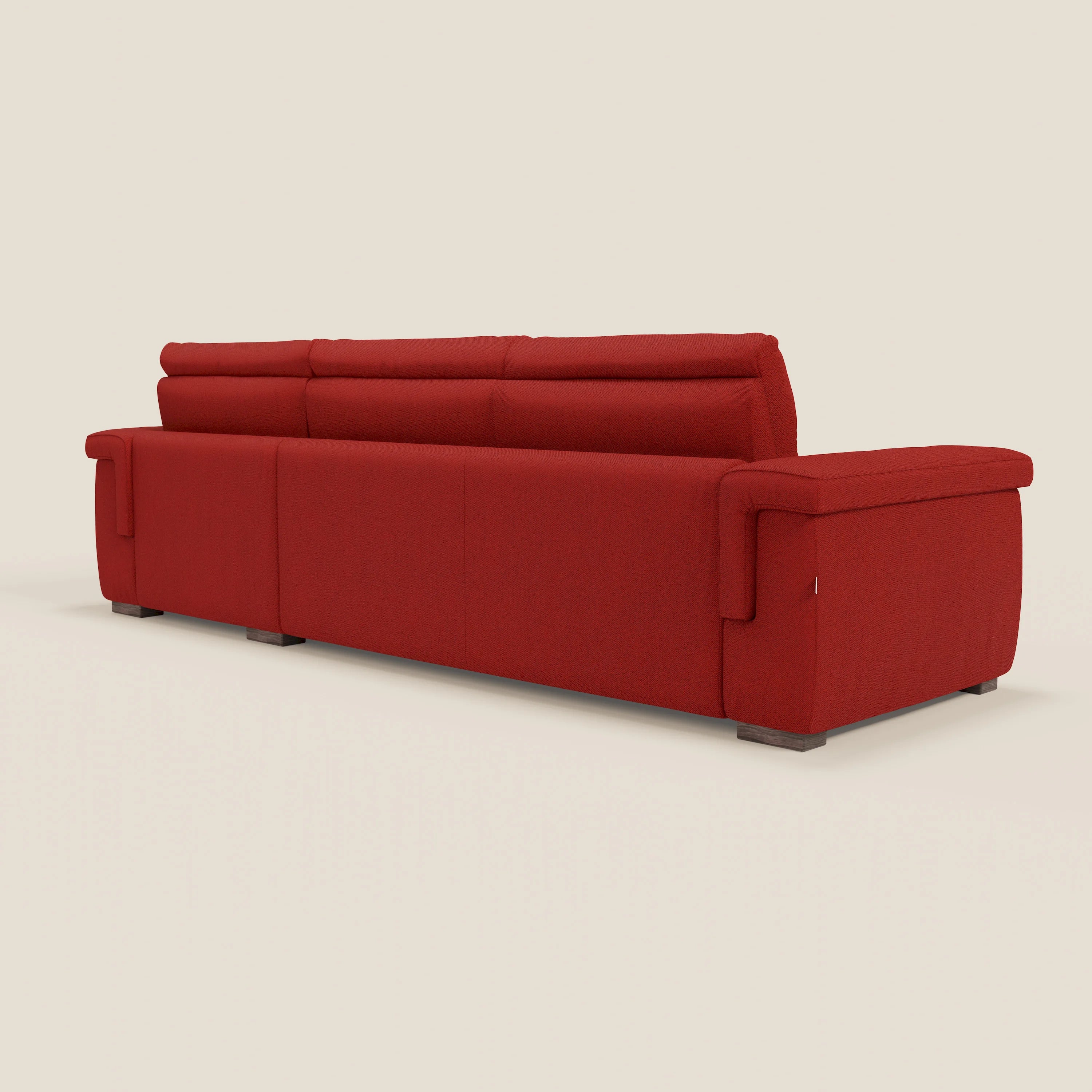Magnolia divano letto angolare con Penisola Contenitore - Materasso H18 cm in tessuto smacchiabile T05 - divitt.sbs