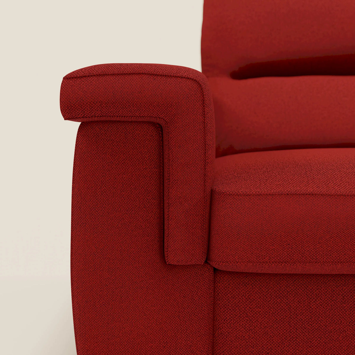 Magnolia divano letto angolare con Penisola Contenitore - Materasso H18 cm in tessuto smacchiabile T05 - divitt.sbs