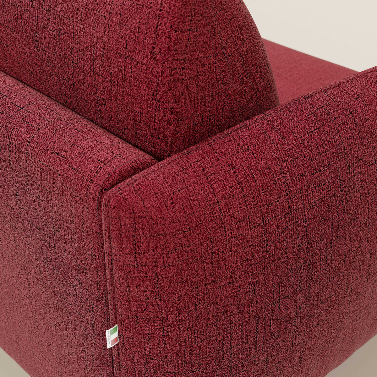 Ninfea Divano Letto Angolare con Penisola Contenitore e Materasso H18 cm - piedini in metallo e Tessuto impermeabile T03 - divitt.sbs