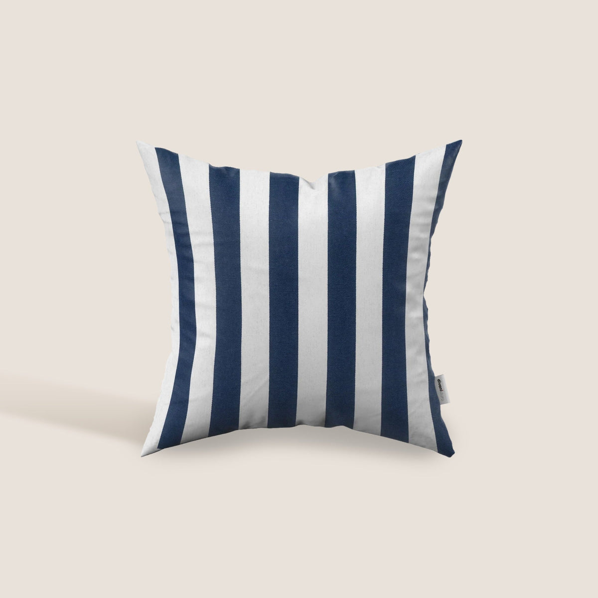 Righe cuscino cotone rigato disponibile in diverse colorazioni blu - divitt.sbs