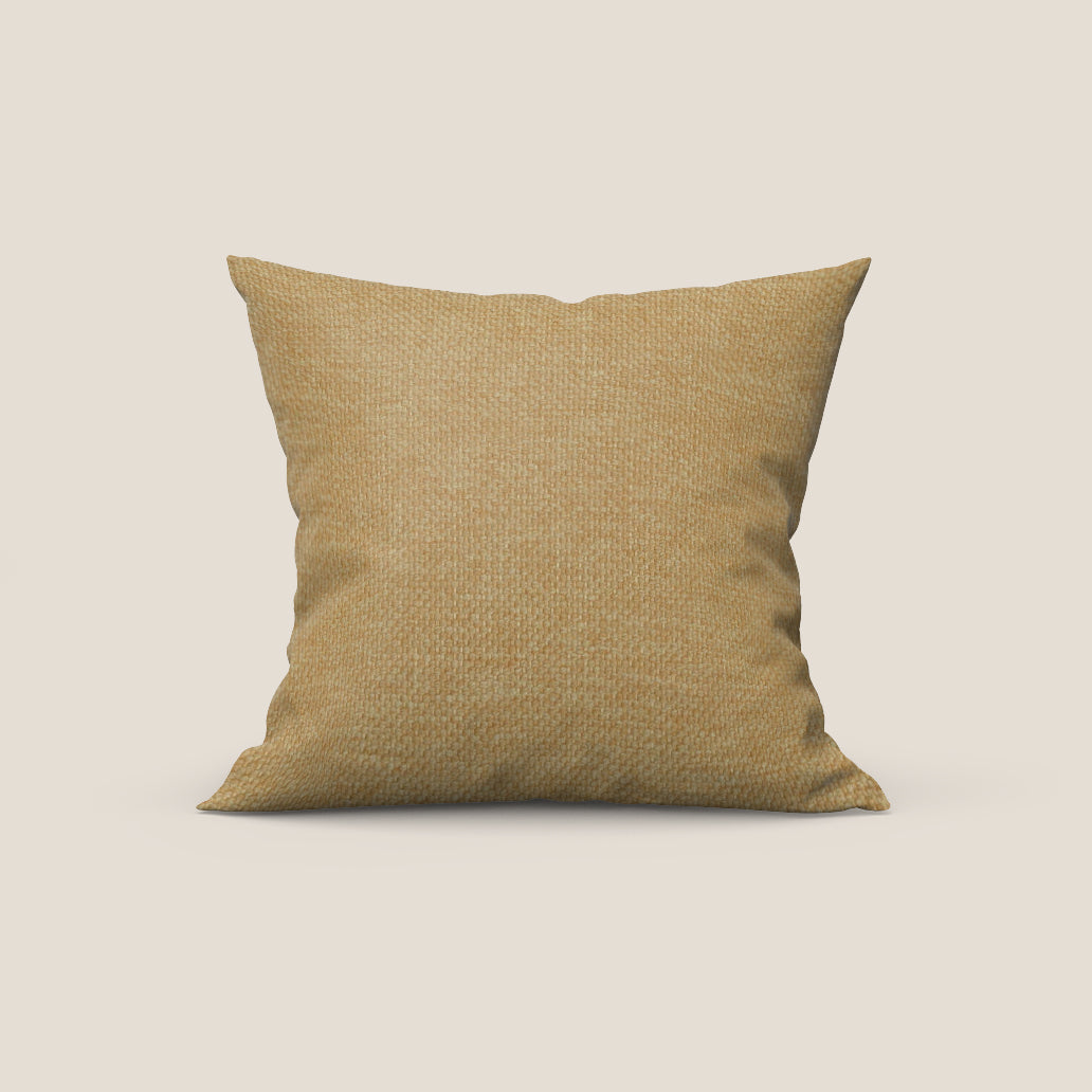Tauro cuscino disponibile in diversi colori in tessuto misto cotone smacchiabile T18 giallo - divitt.sbs