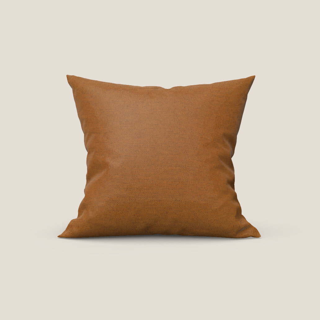 Tobago cuscino disponibile in diversi colori realizzato in tessuto fiammato simil cotone impermeabile T19 arancio - divitt.sbs