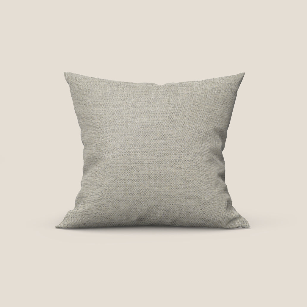 Tobago cuscino disponibile in diversi colori realizzato in tessuto fiammato simil cotone impermeabile T19 sabbia - divitt.sbs