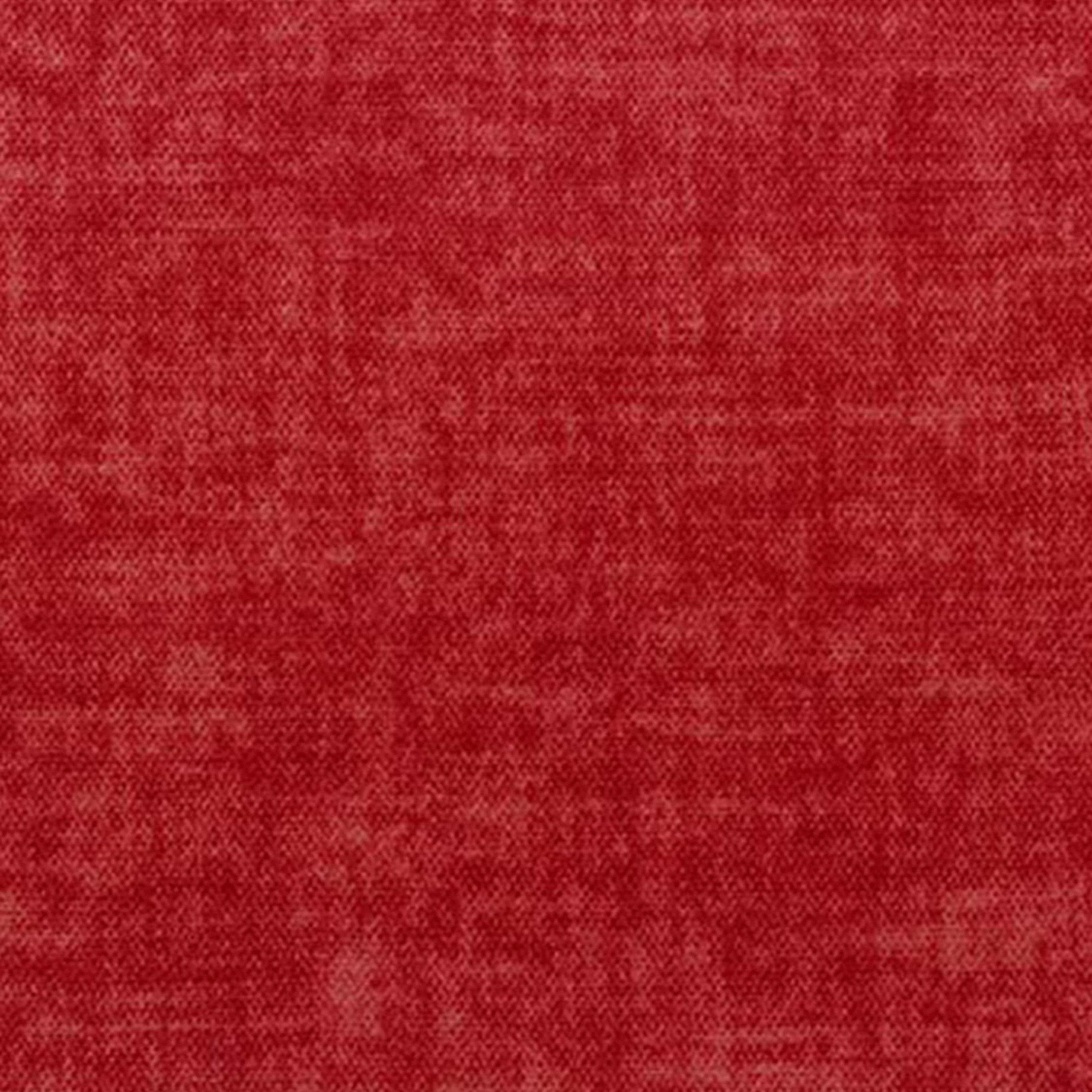 Un primo piano del cuscino Sofia di divitt.sbs mostra il suo velluto morbido e screziato (velluto nuvolato) di colore rosso, con sottili variazioni di tonalità. Questo cuscino Easy Clean T35 è resistente alle macchie, impermeabile e disponibile in vari colori.
