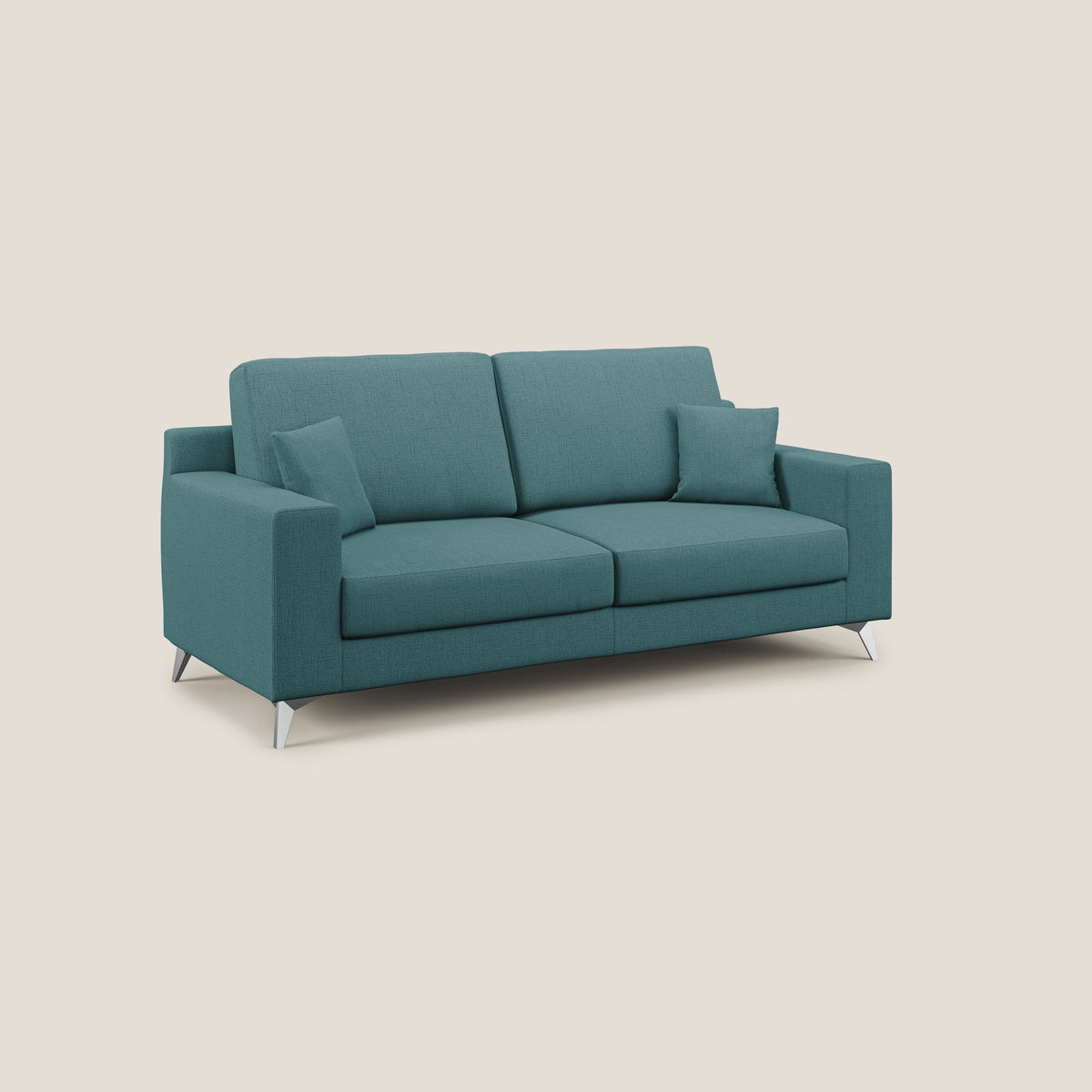 Michael Divano in tessuto impermeabile antimacchia T03 azzurro - divitt.sbs