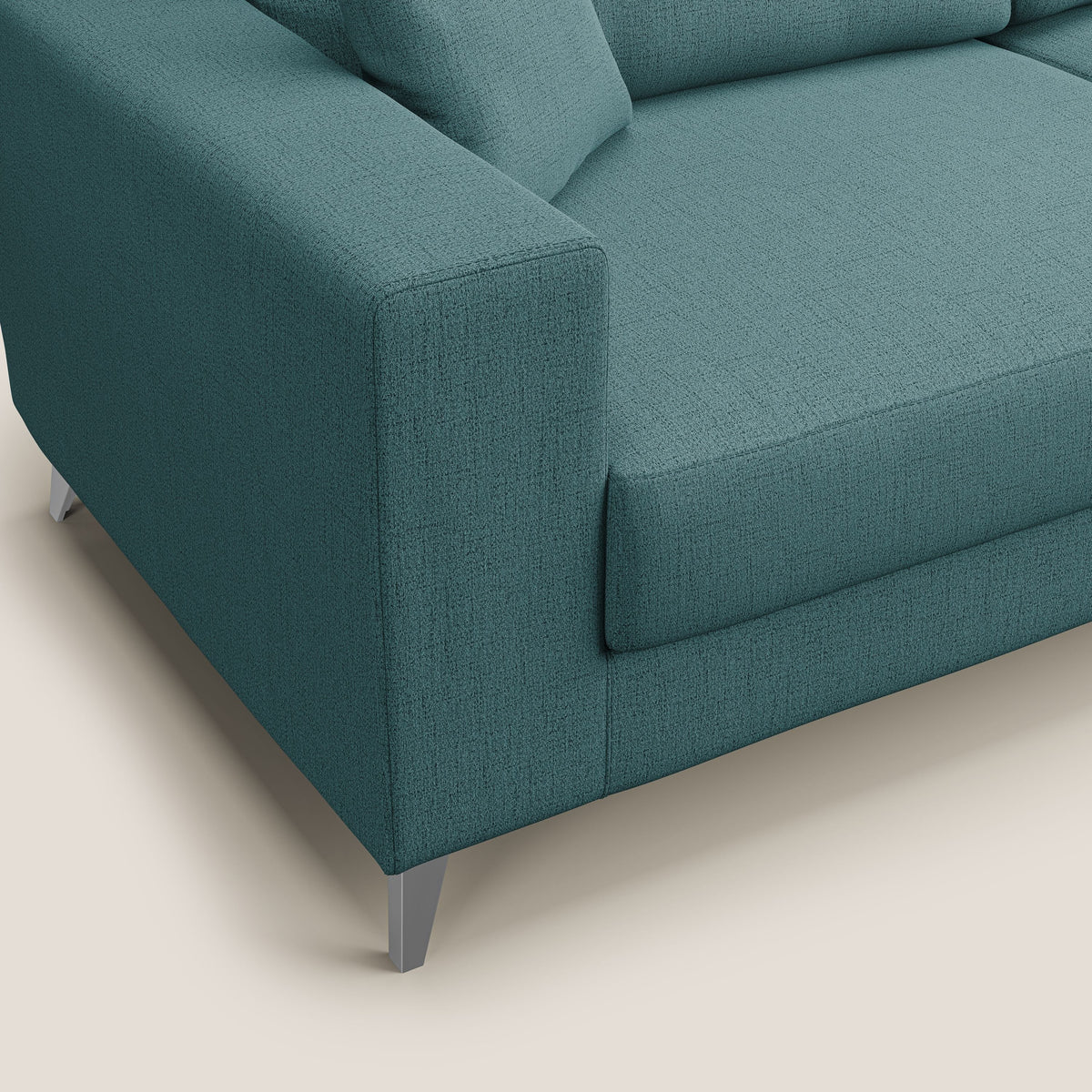 Michael Divano in tessuto impermeabile antimacchia T03 azzurro - divitt.sbs