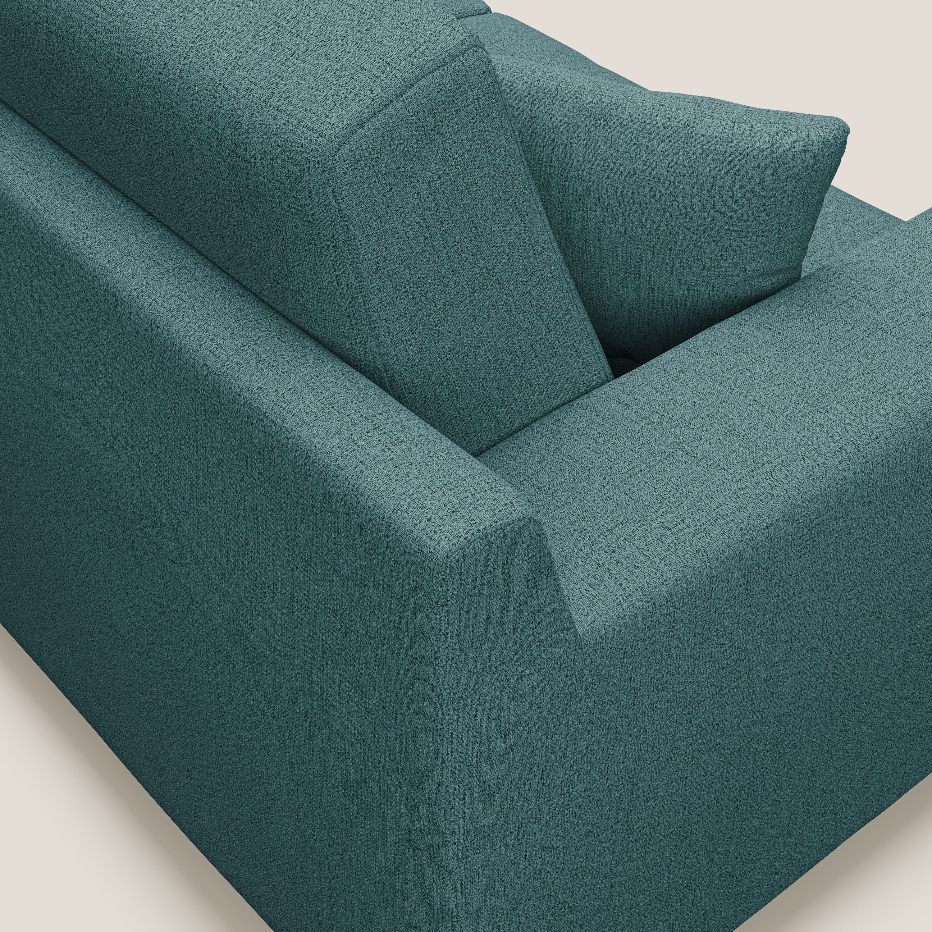 Michael Divano in tessuto impermeabile antimacchia T03 azzurro - divitt.sbs