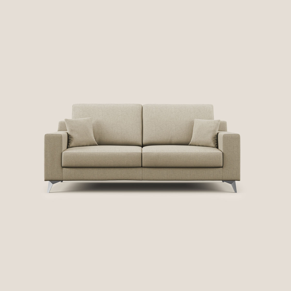 Michael Divano in tessuto impermeabile antimacchia T03 beige - divitt.sbs