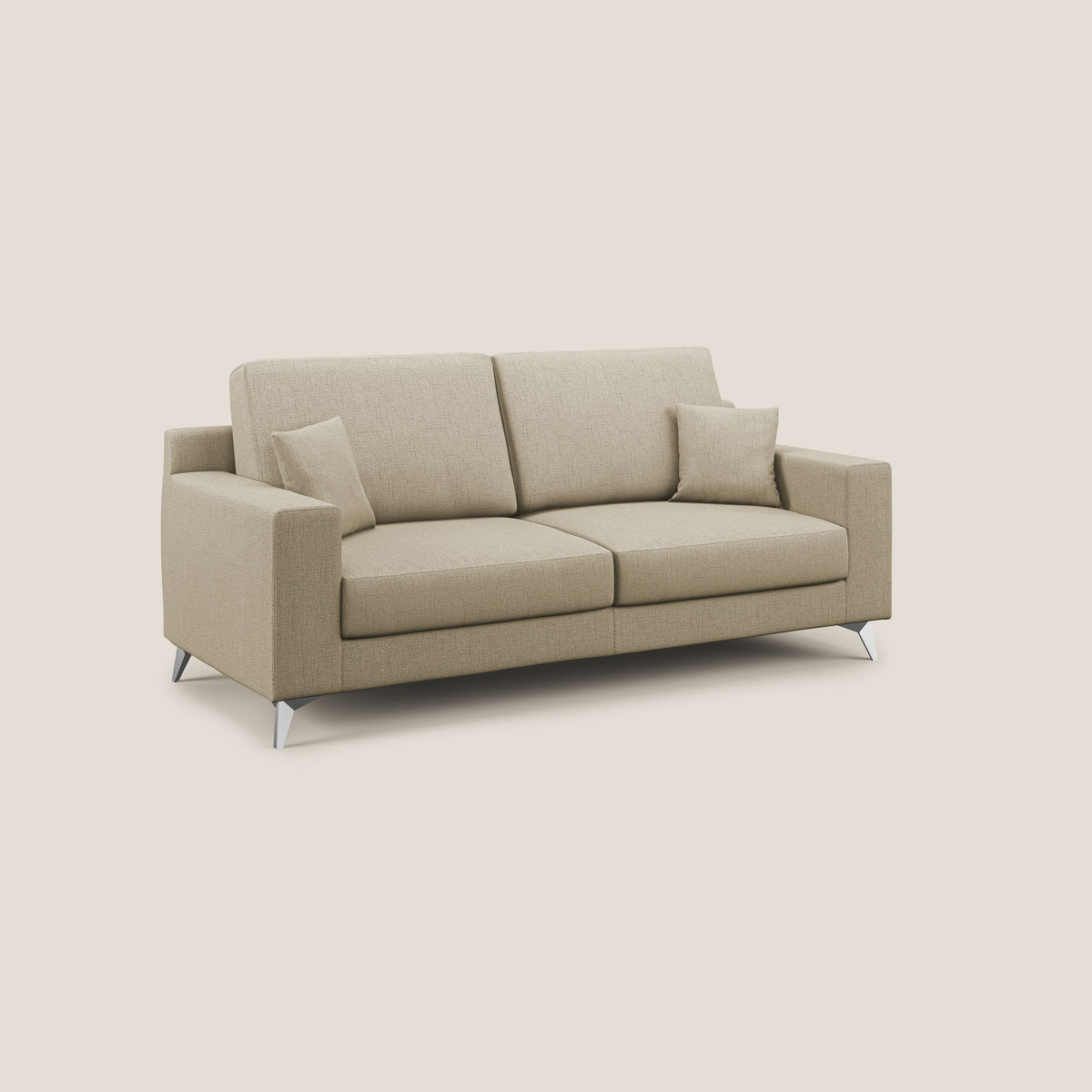 Michael Divano in tessuto impermeabile antimacchia T03 beige - divitt.sbs