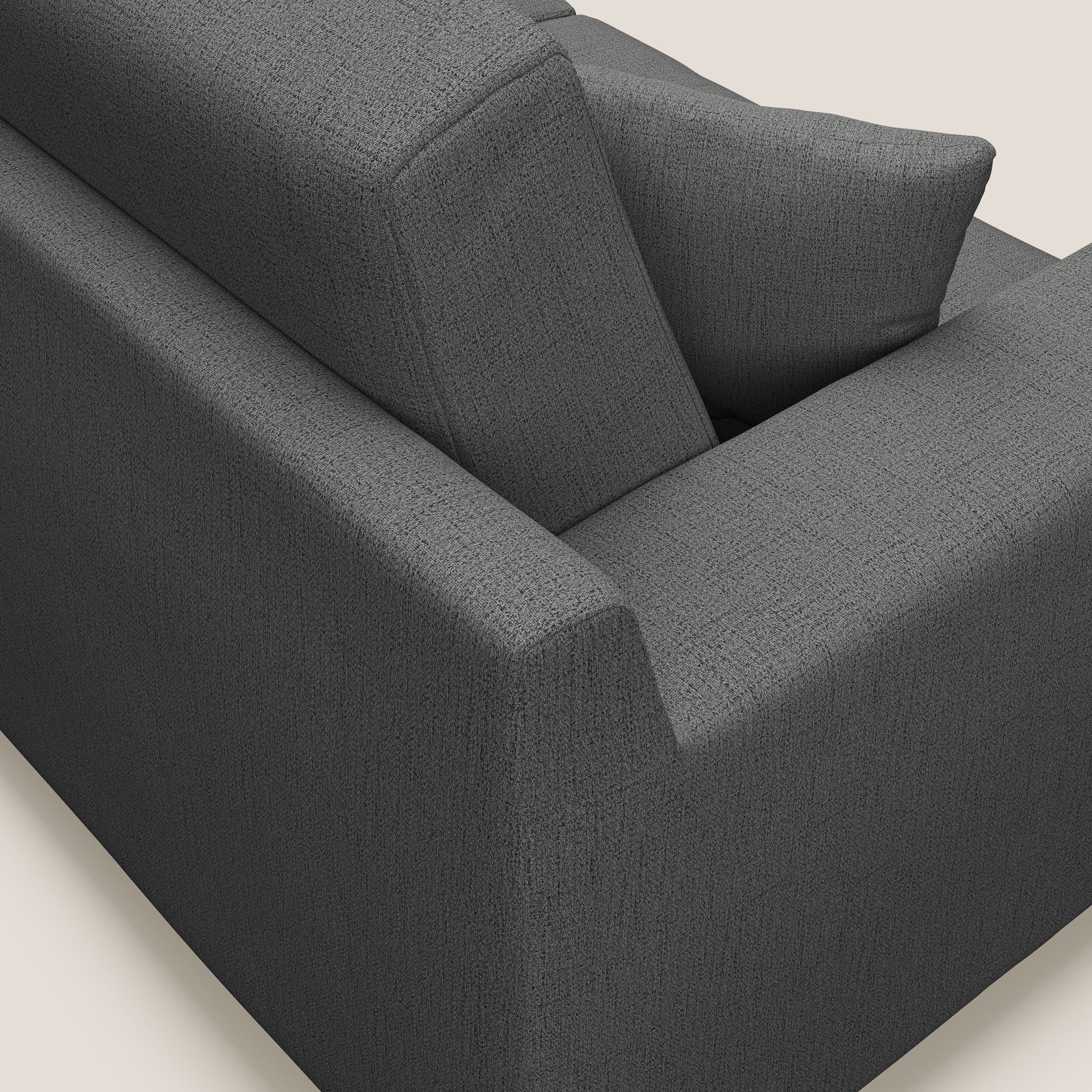 Michael Divano in tessuto impermeabile antimacchia T03 grigio - divitt.sbs