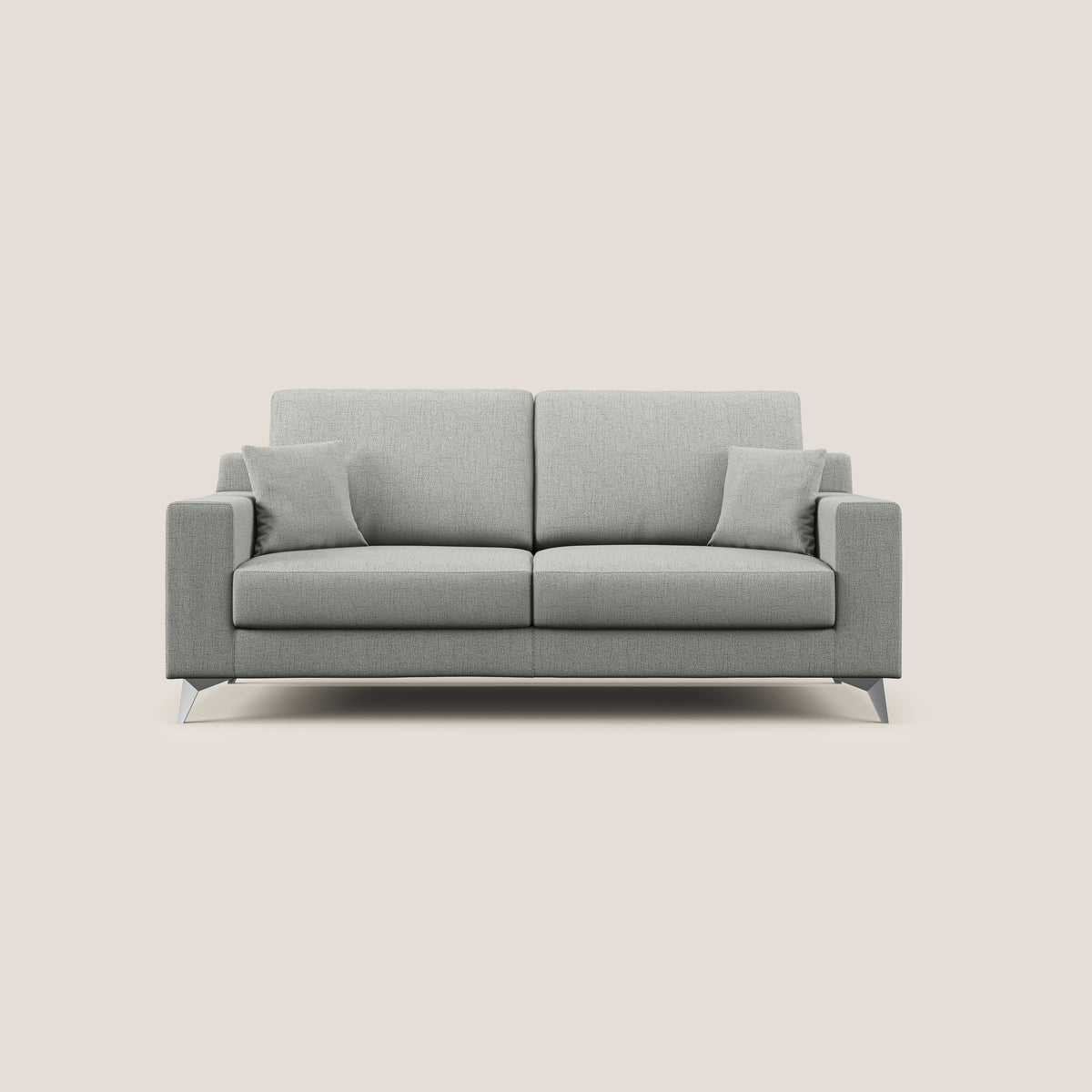 Michael Divano in tessuto impermeabile antimacchia T03 grigio chiaro - divitt.sbs