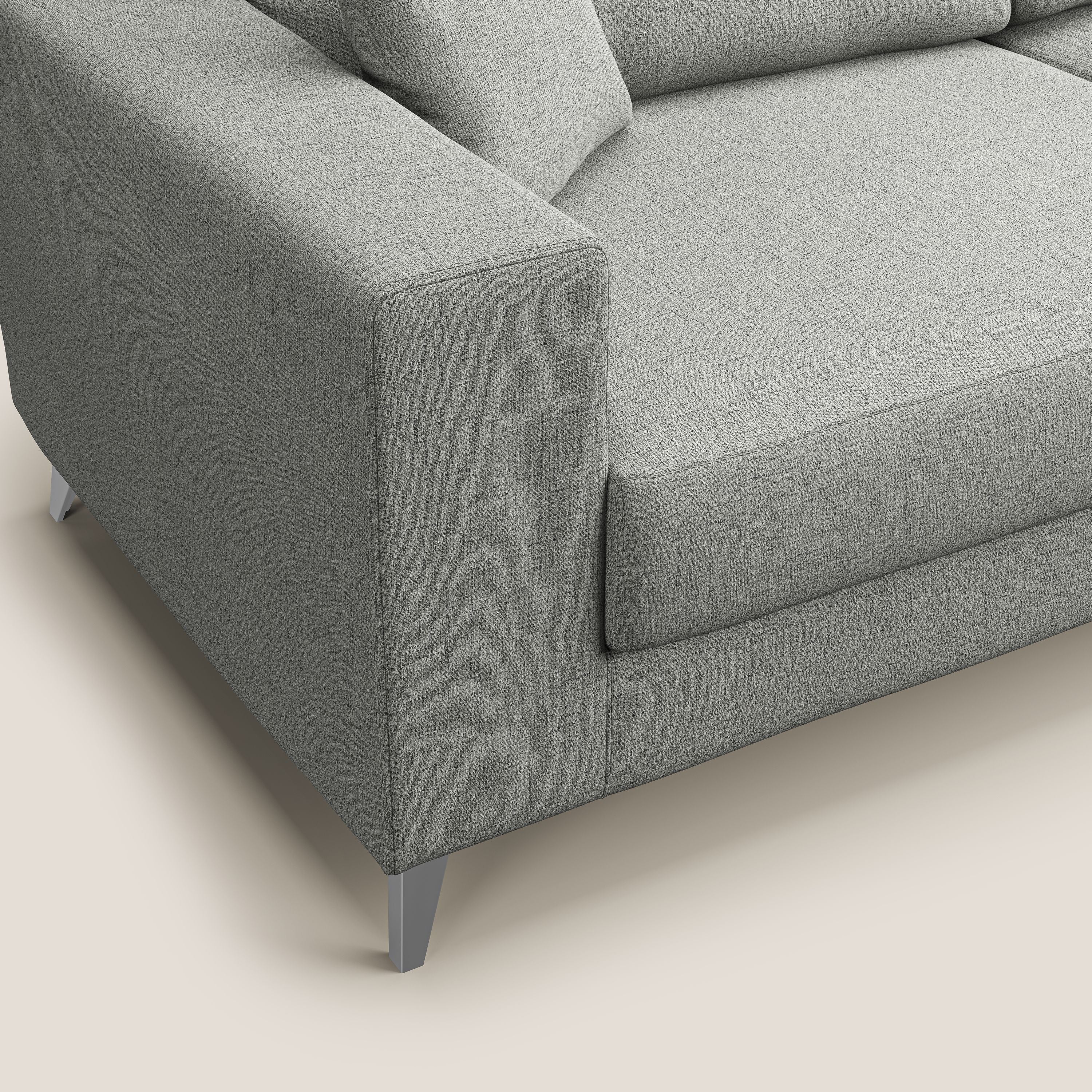 Michael Divano in tessuto impermeabile antimacchia T03 grigio chiaro - divitt.sbs