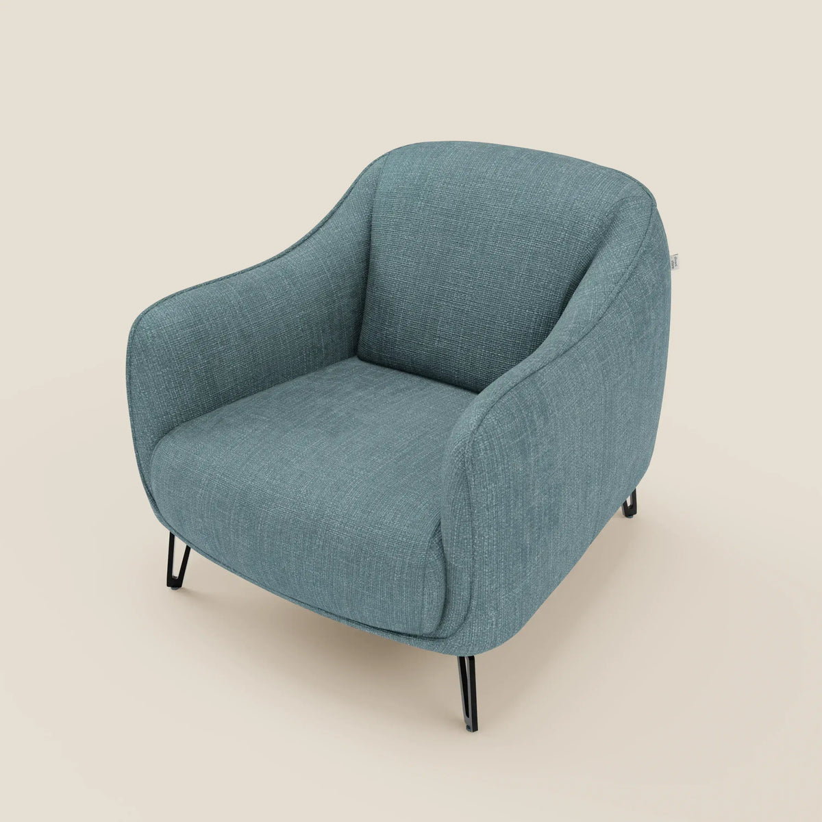 Avela Poltroncina dal comfort senza tempo in morbido tessuto impermeabile T06 - divitt.sbs