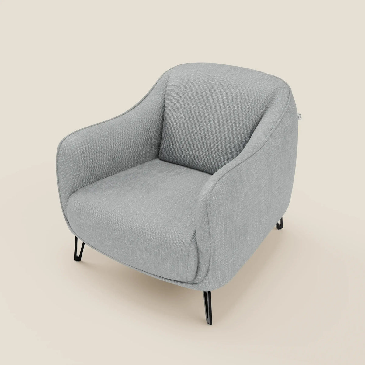 Avela Poltroncina dal comfort senza tempo in morbido tessuto impermeabile T06 - divitt.sbs