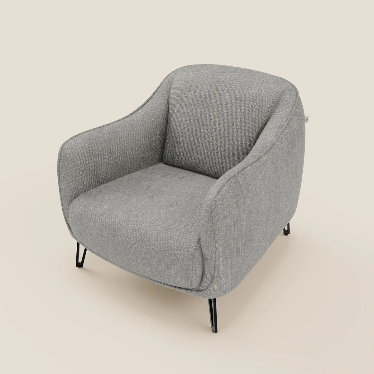 Avela Poltroncina dal comfort senza tempo in morbido tessuto impermeabile T06 - divitt.sbs