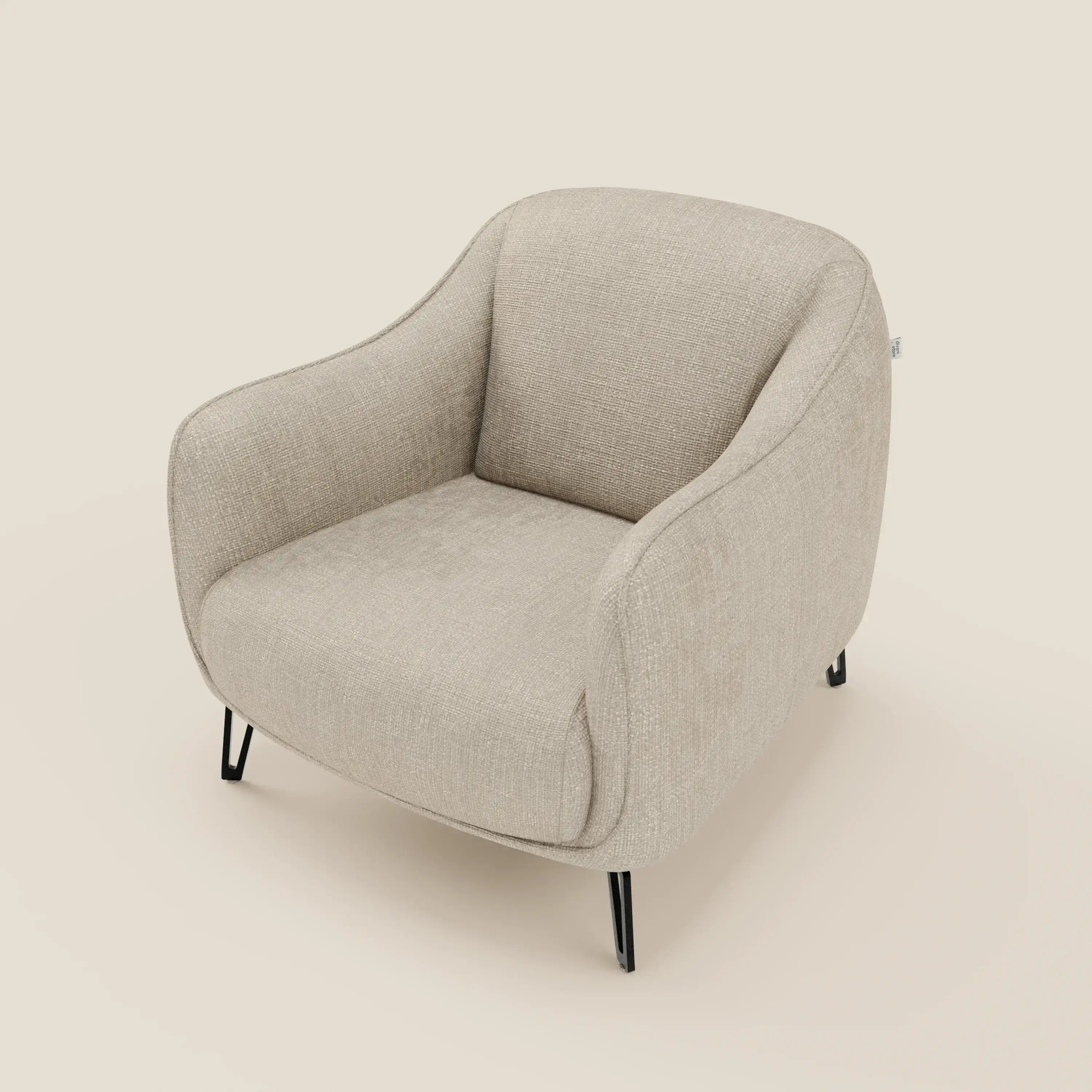 Avela Poltroncina dal comfort senza tempo in morbido tessuto impermeabile T06 - divitt.sbs