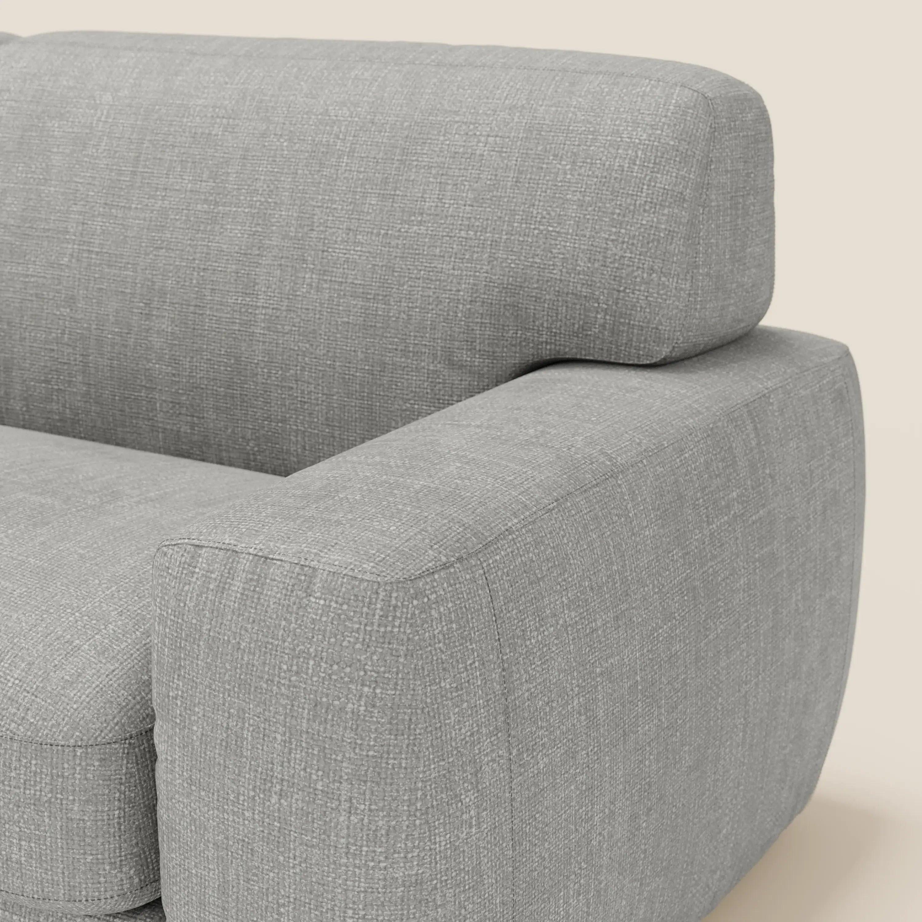 Cloud Divano letto materasso H17 cm dai morbidi cuscini in tessuto impermeabile T06 grigio - divitt.sbs