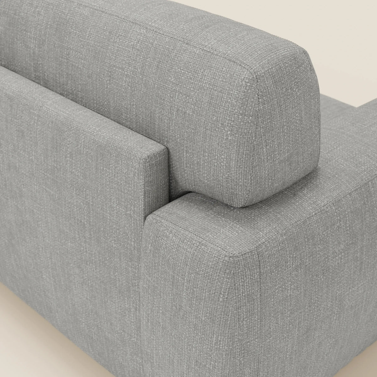 Cloud Divano letto materasso H17 cm dai morbidi cuscini in tessuto impermeabile T06 grigio - divitt.sbs