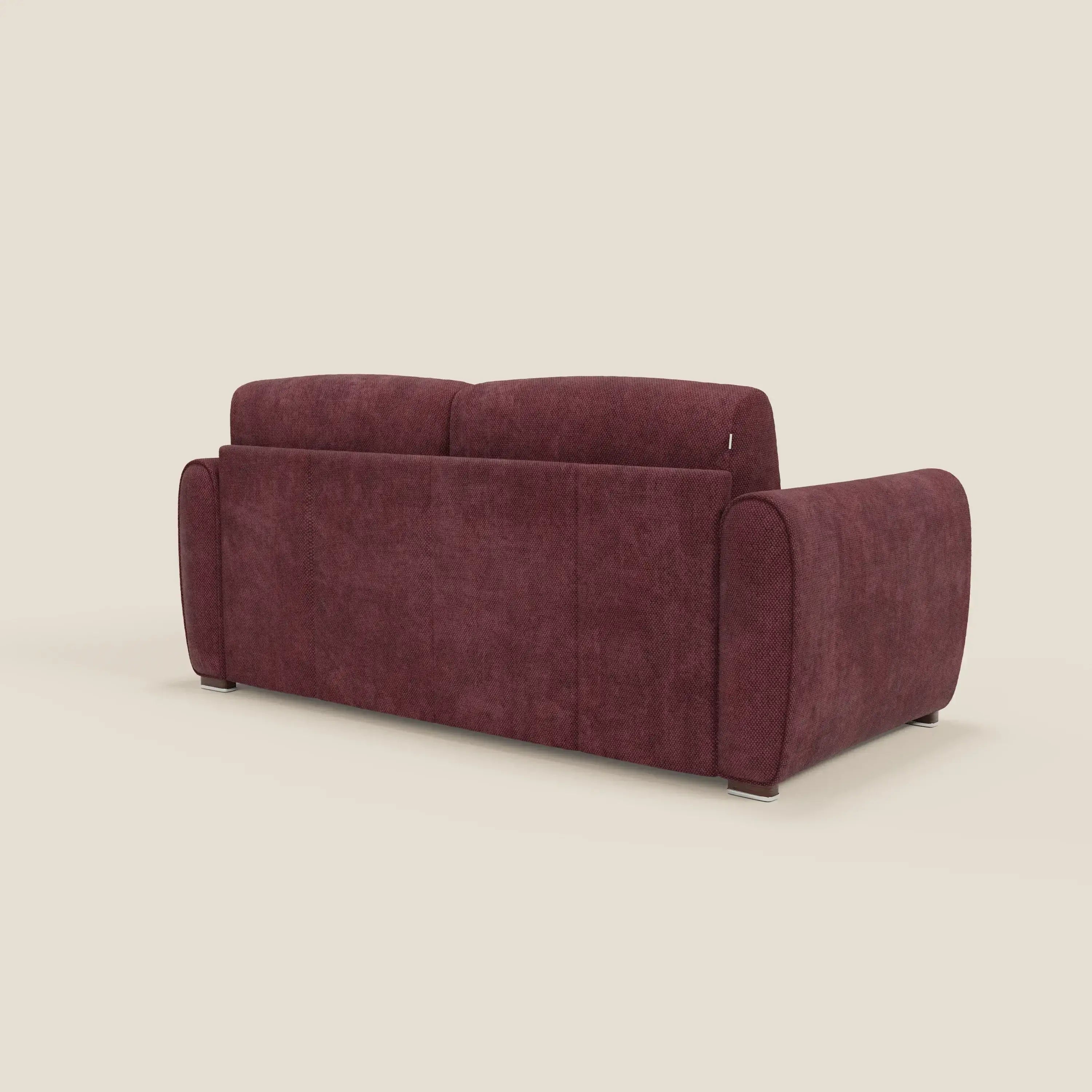 Kaleo Divano letto moderno con materasso H17 cm - in raffinato tessuto impermeabile T26 - divitt.sbs
