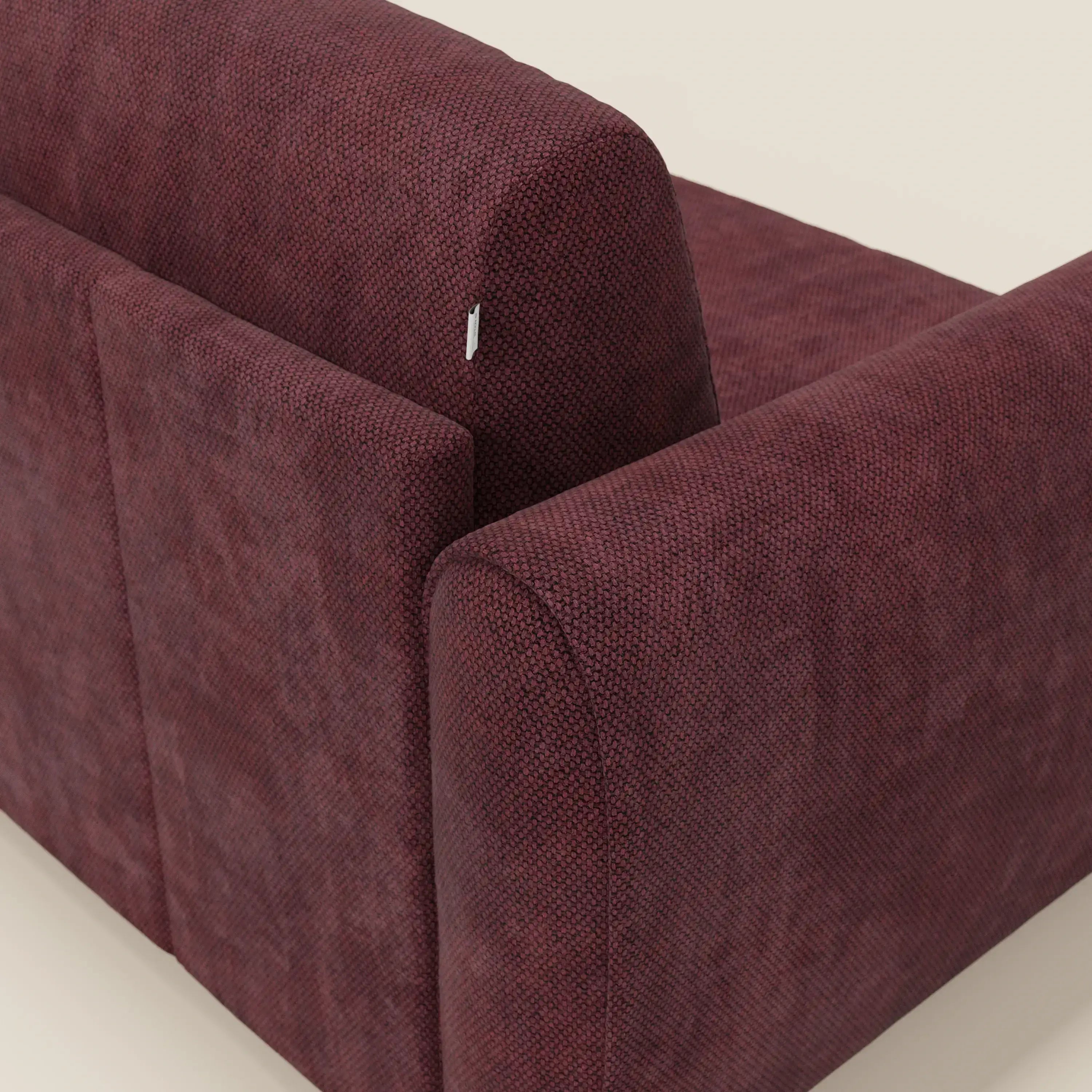 Kaleo Divano letto moderno con materasso H17 cm - in raffinato tessuto impermeabile T26 - divitt.sbs