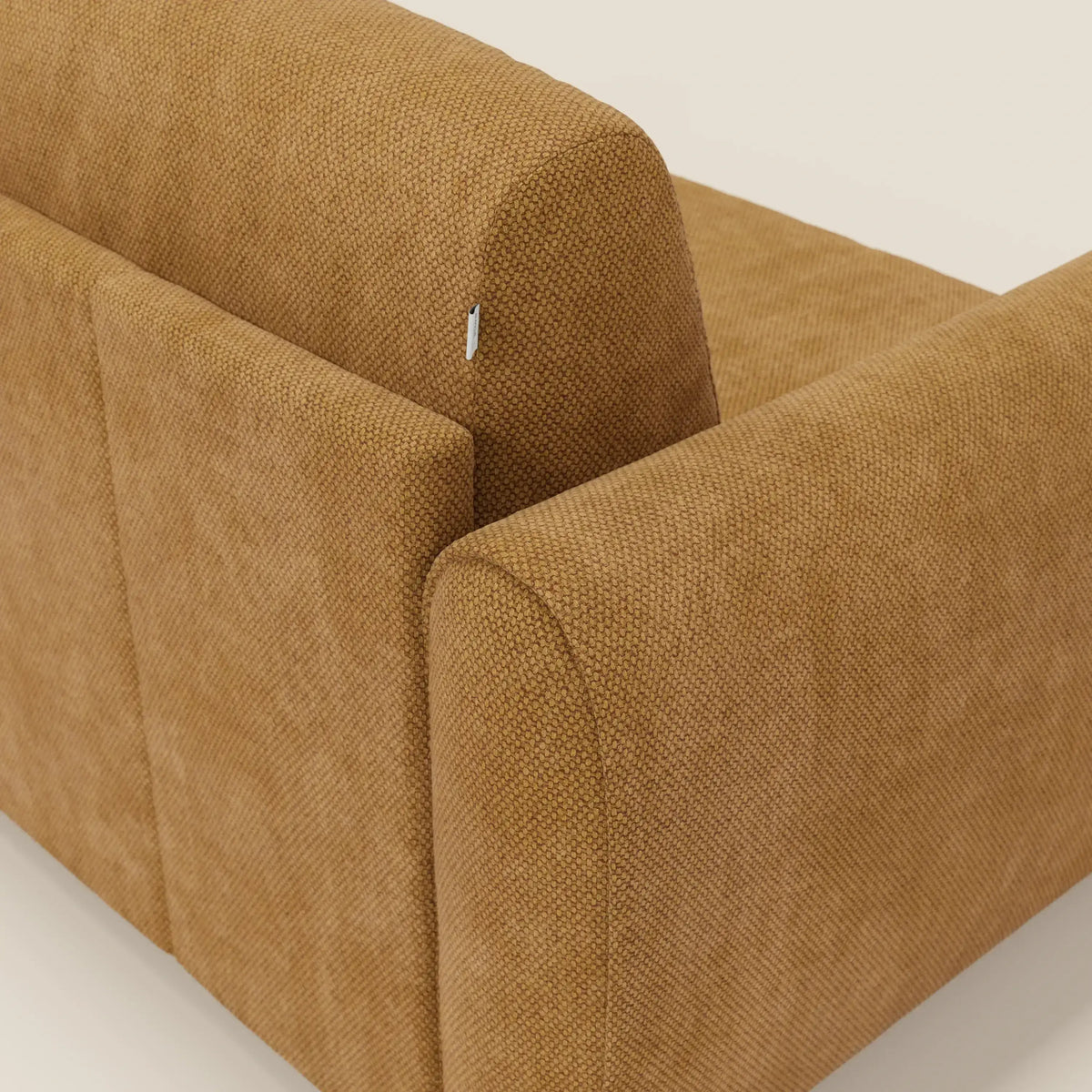 Kaleo Divano letto moderno con materasso H17 cm - in raffinato tessuto impermeabile T26 - divitt.sbs