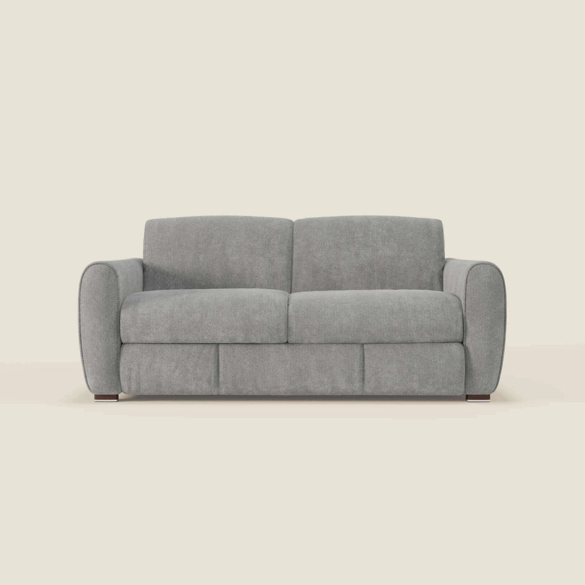 Kaleo Divano letto moderno con materasso H17 cm - in raffinato tessuto impermeabile T26 - divitt.sbs