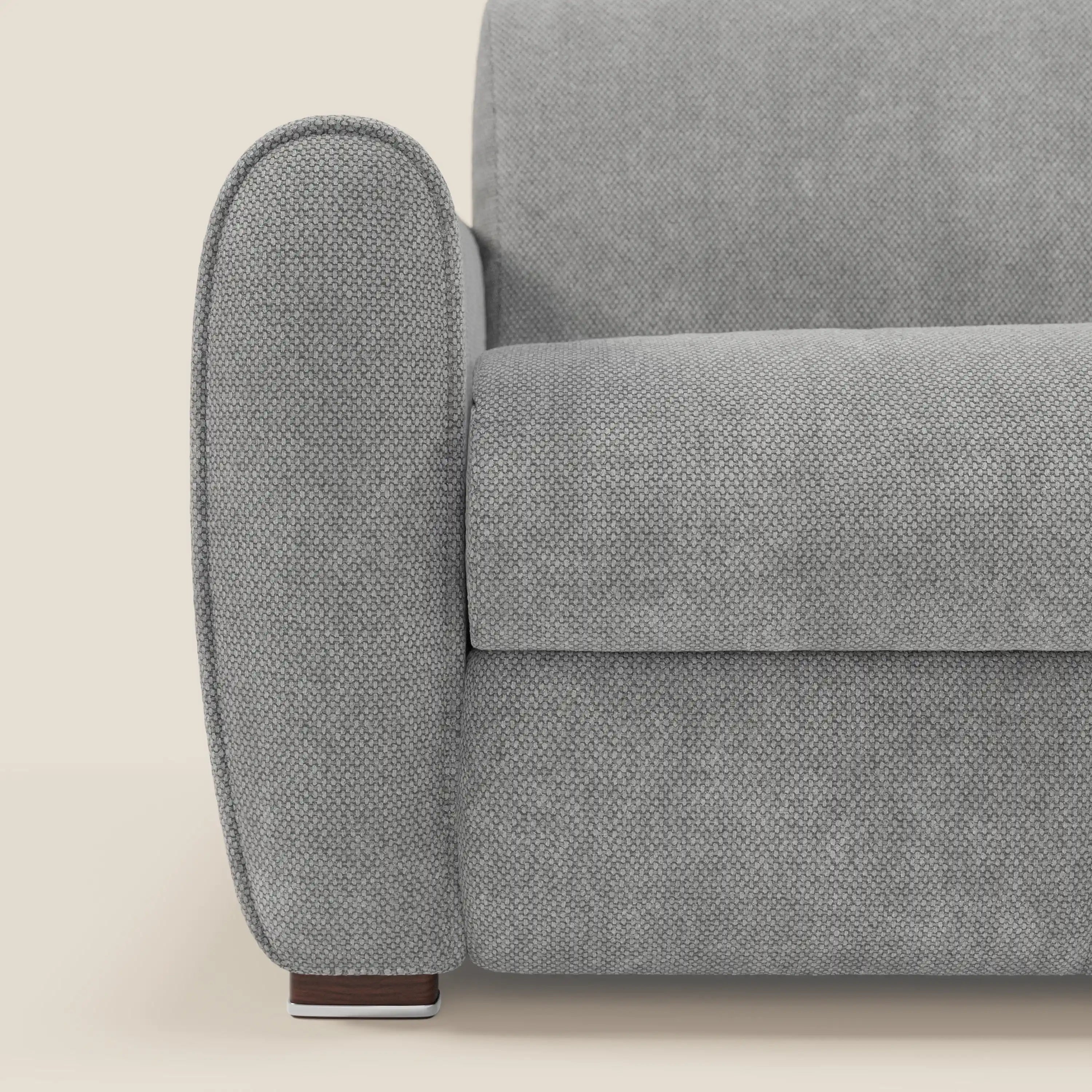 Kaleo Divano letto moderno con materasso H17 cm - in raffinato tessuto impermeabile T26 - divitt.sbs