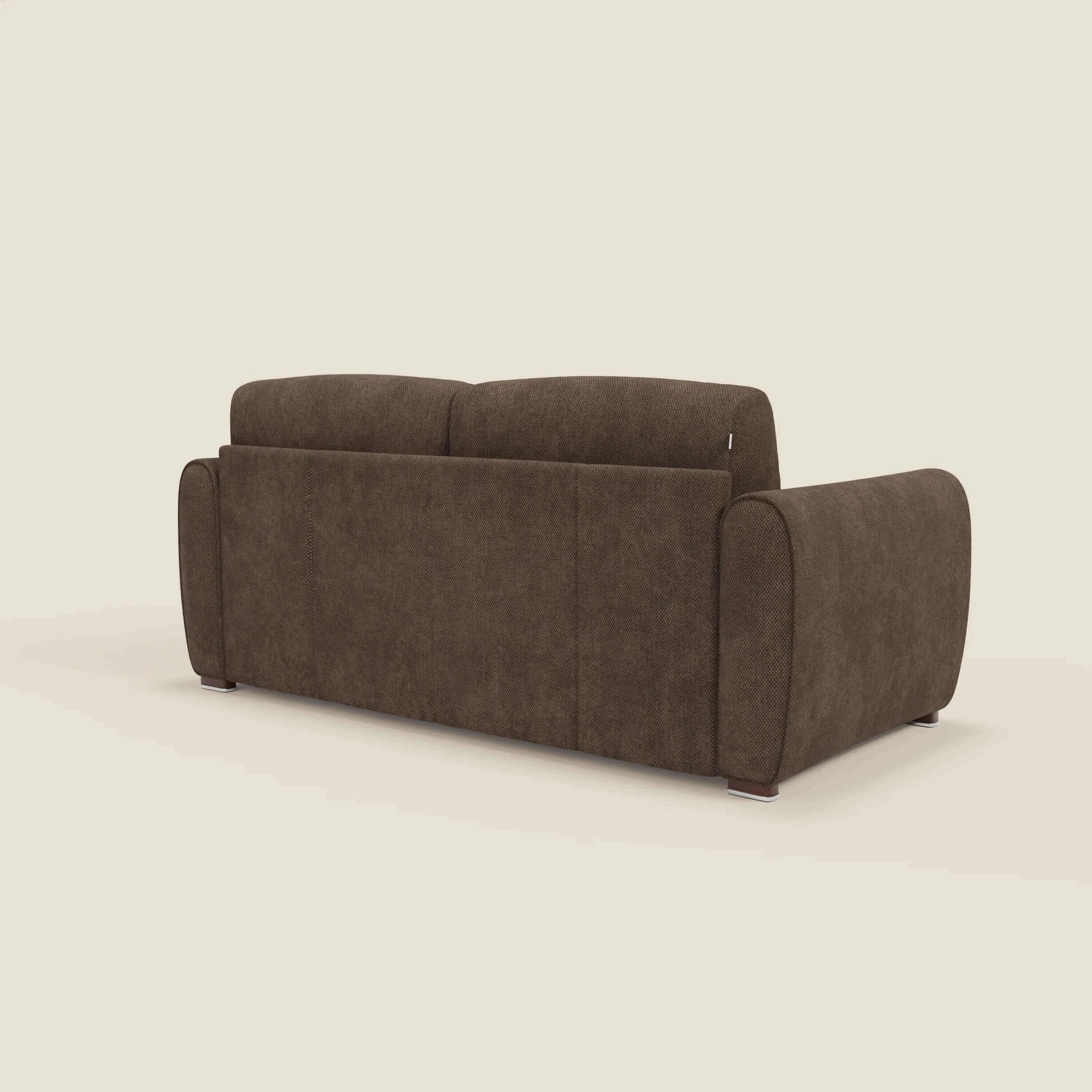 Kaleo Divano letto moderno con materasso H17 cm - in raffinato tessuto impermeabile T26 - divitt.sbs