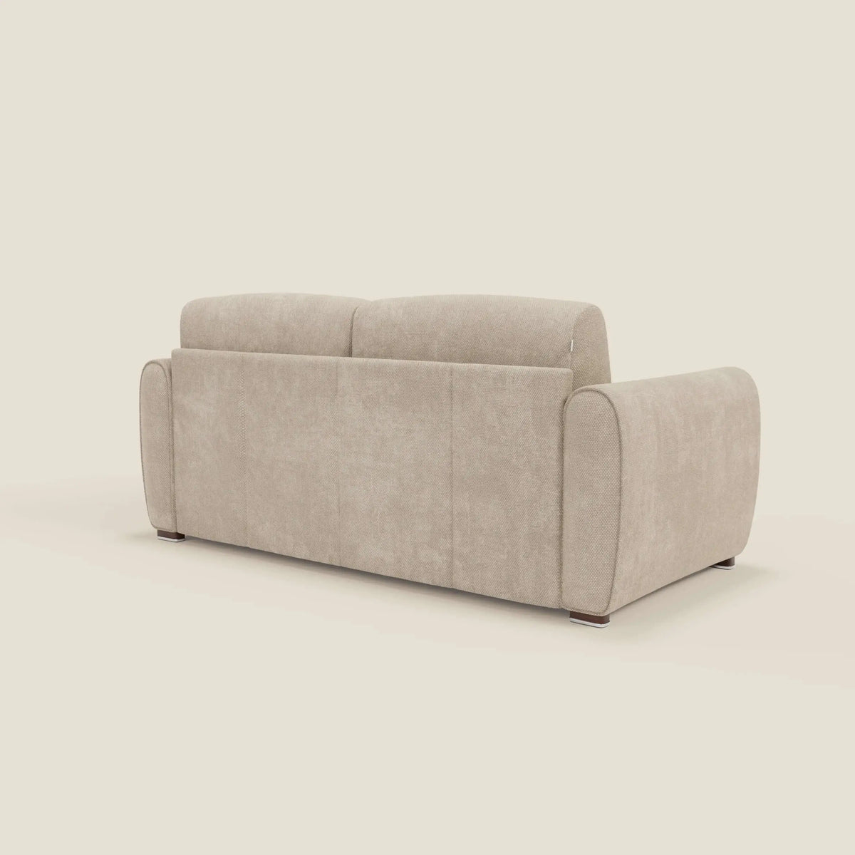 Kaleo Divano letto moderno con materasso H17 cm - in raffinato tessuto impermeabile T26 - divitt.sbs