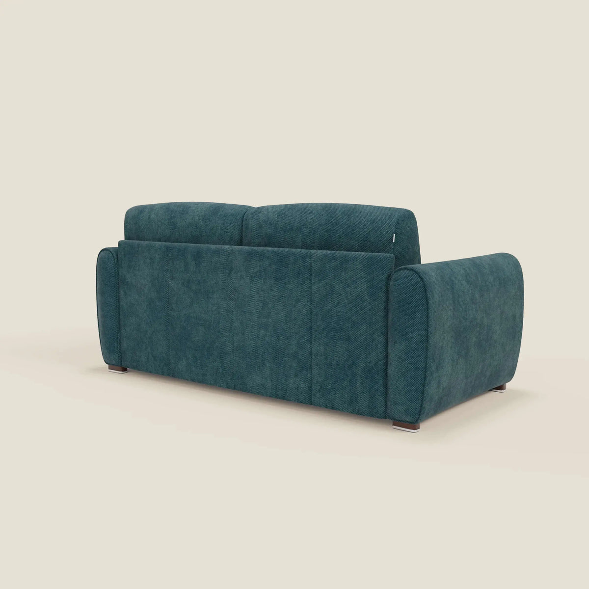 Kaleo Divano letto moderno con materasso H17 cm - in raffinato tessuto impermeabile T26 - divitt.sbs