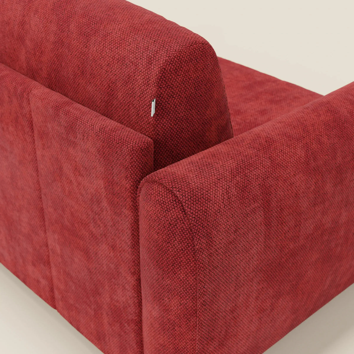 Kaleo Divano letto moderno con materasso H17 cm - in raffinato tessuto impermeabile T26 - divitt.sbs