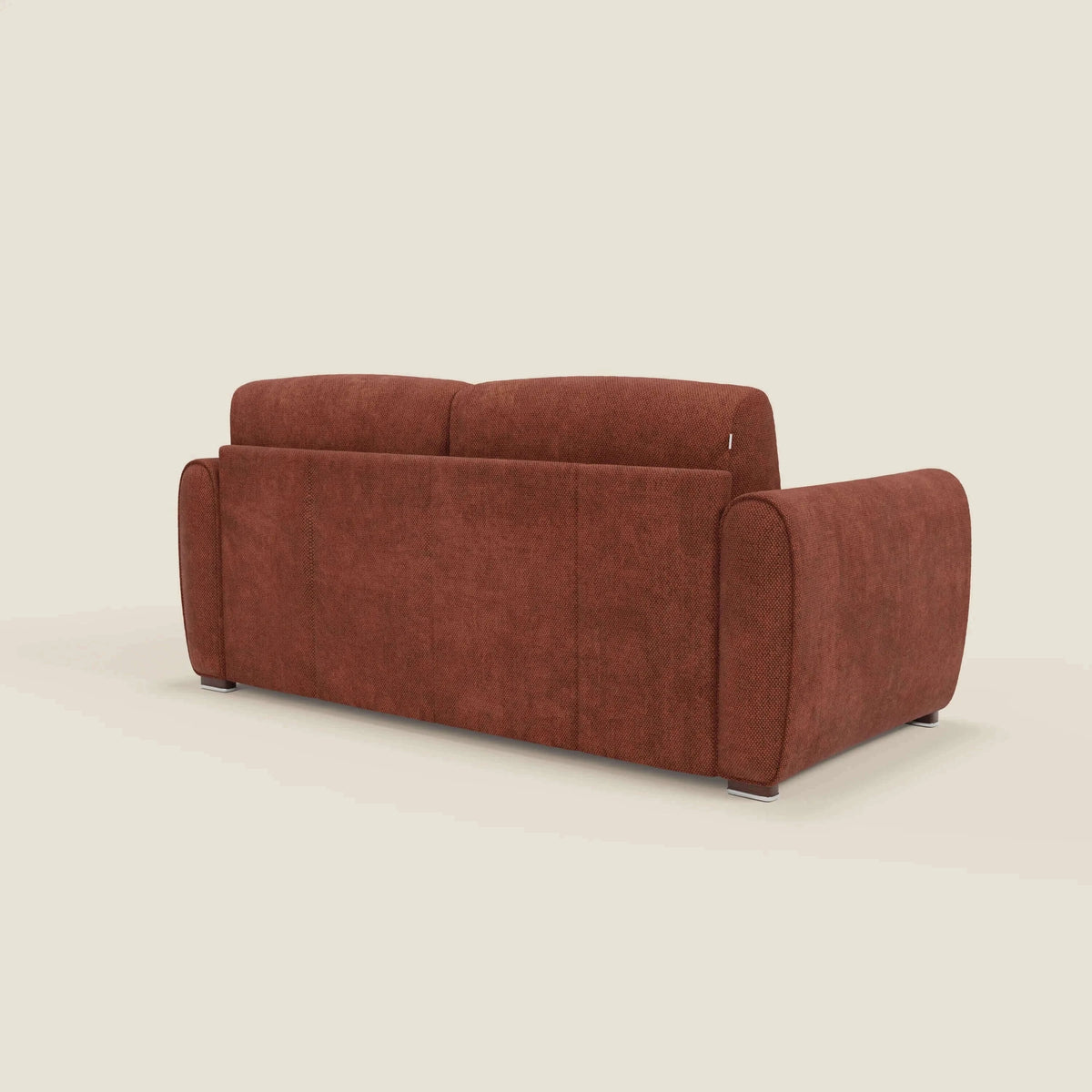 Kaleo Divano letto moderno con materasso H17 cm - in raffinato tessuto impermeabile T26 - divitt.sbs