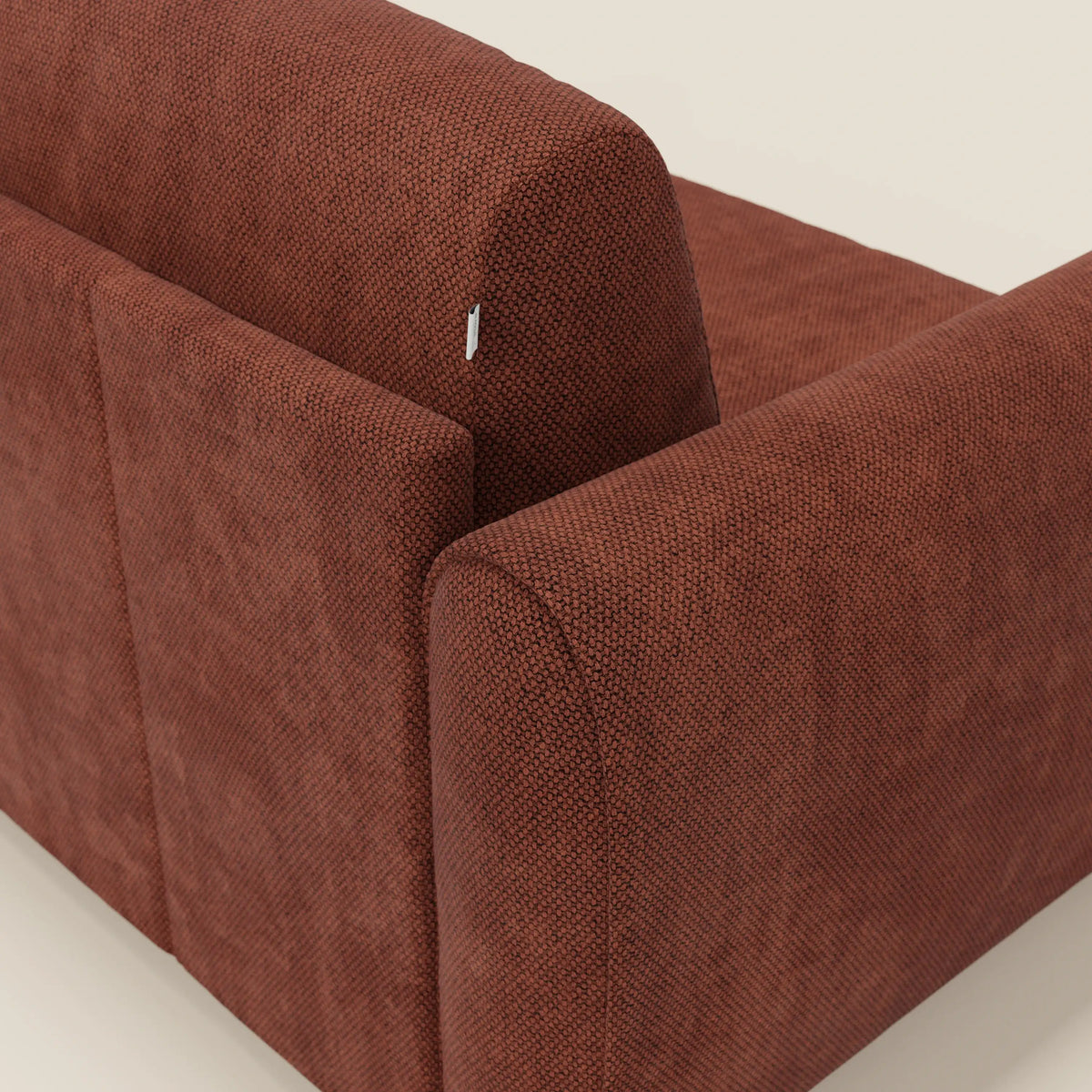 Kaleo Divano letto moderno con materasso H17 cm - in raffinato tessuto impermeabile T26 - divitt.sbs