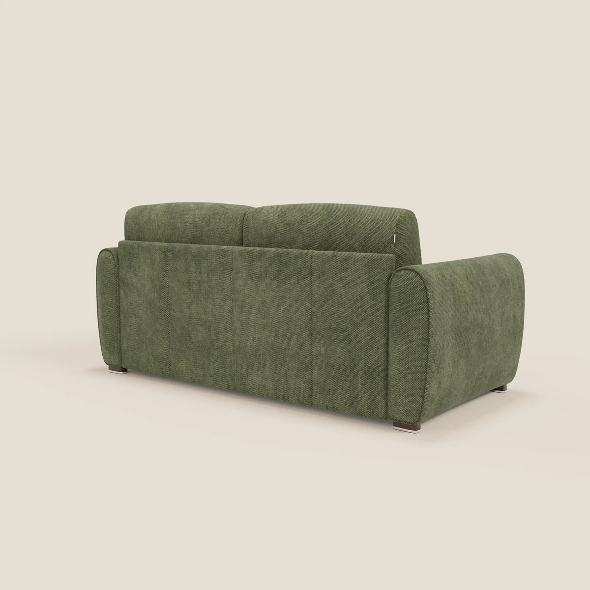 Kaleo Divano letto moderno con materasso H17 cm - in raffinato tessuto impermeabile T26 - divitt.sbs