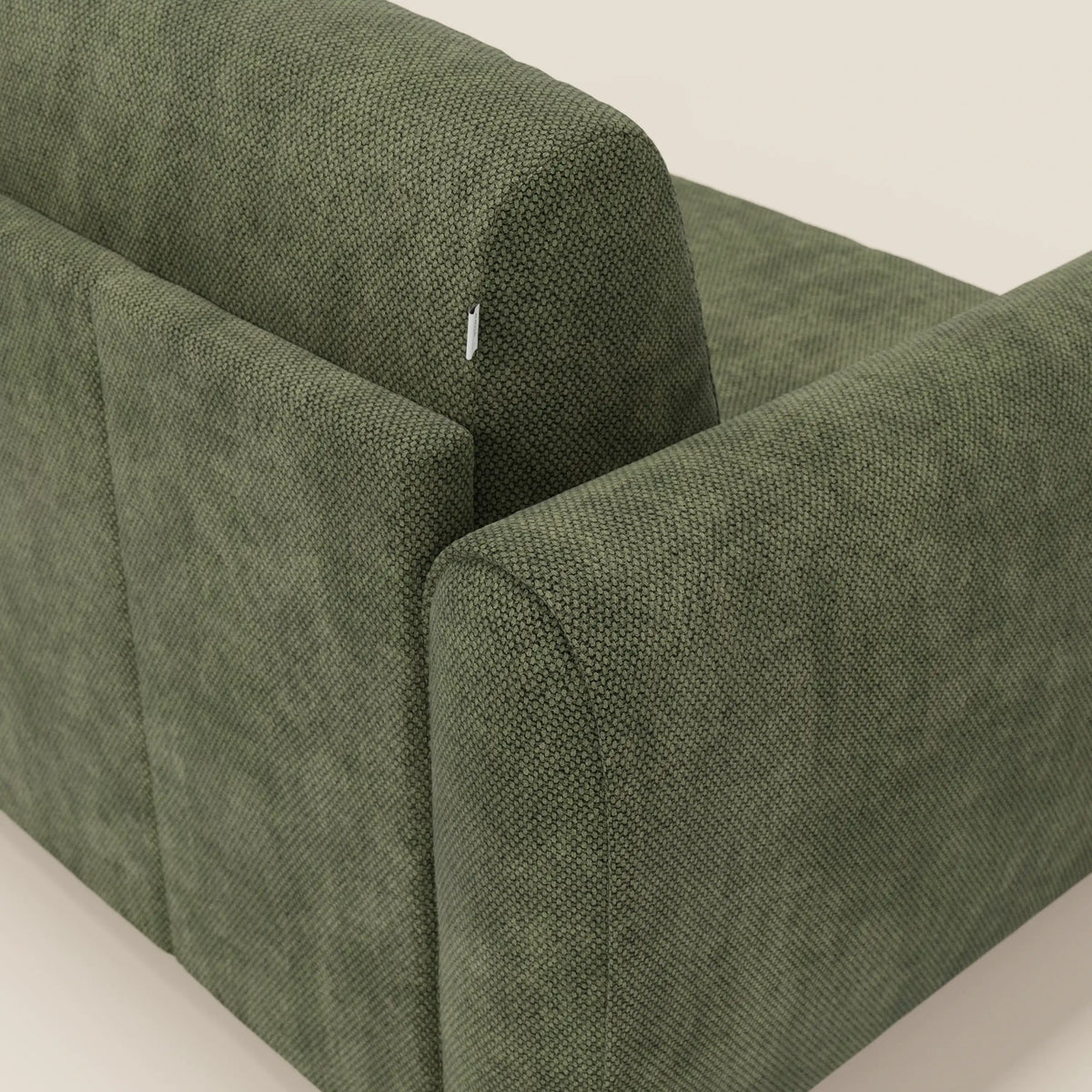 Kaleo Divano letto moderno con materasso H17 cm - in raffinato tessuto impermeabile T26 - divitt.sbs