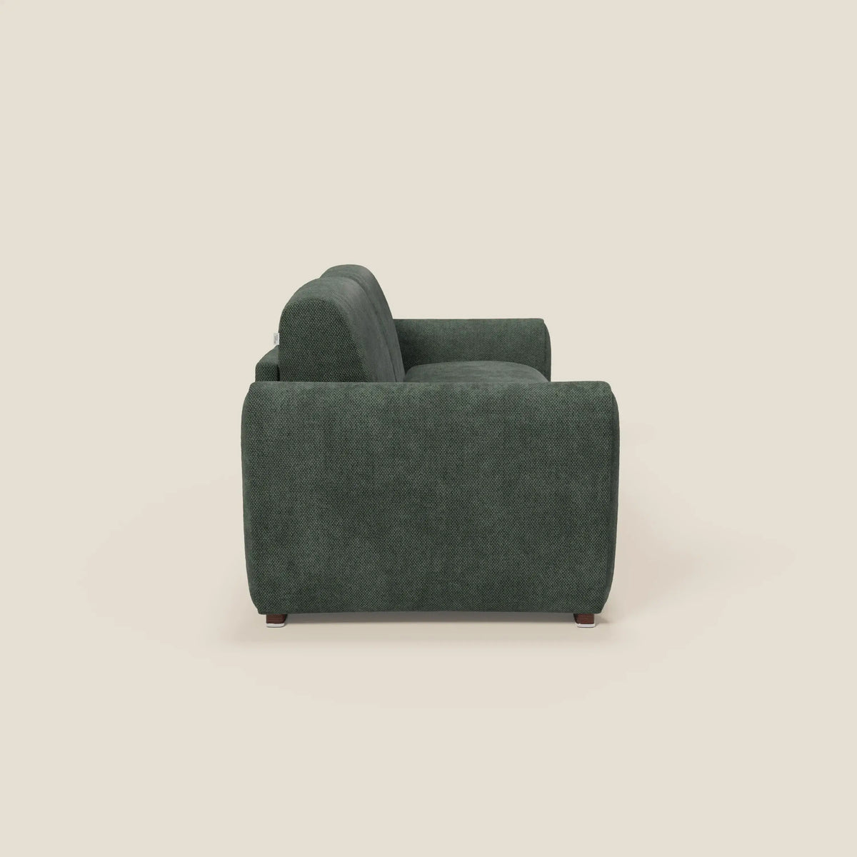 Kaleo Divano letto moderno con materasso H17 cm - in raffinato tessuto impermeabile T26 - divitt.sbs