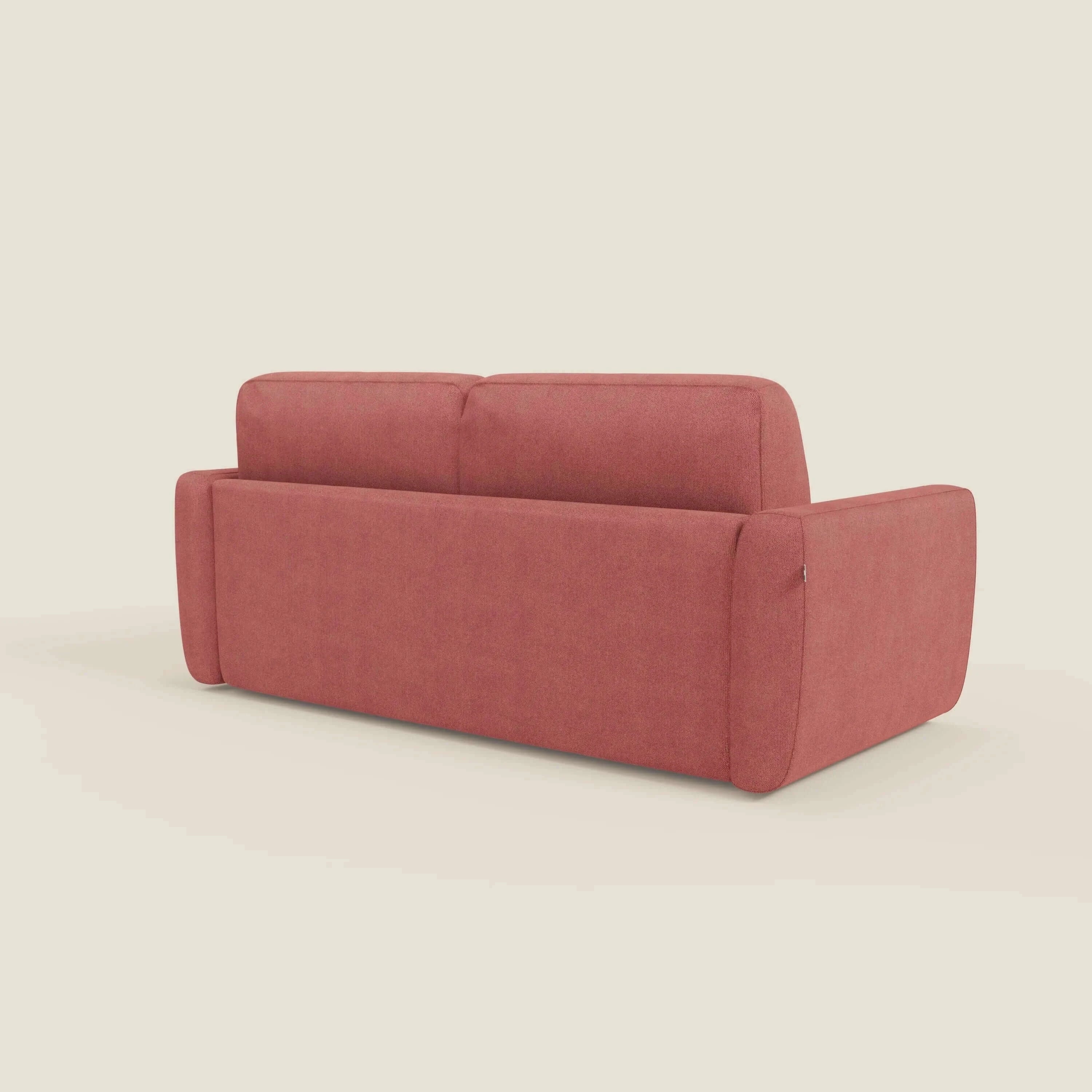 Leonida divano letto sfoderabile e materasso H18 cm - vano portaguanciali in tessuto Smacchiabile T23 - divitt.sbs